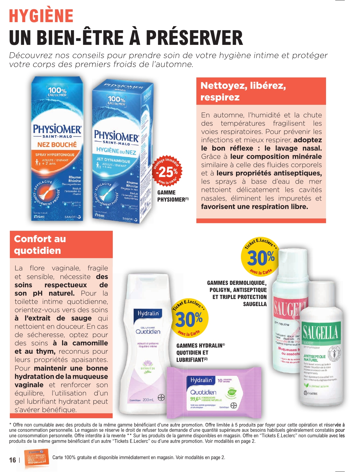 e-leclerc - Catalogue E.Leclerc - Magazine Automne valable du 07/10 au 01/11 - page: 16