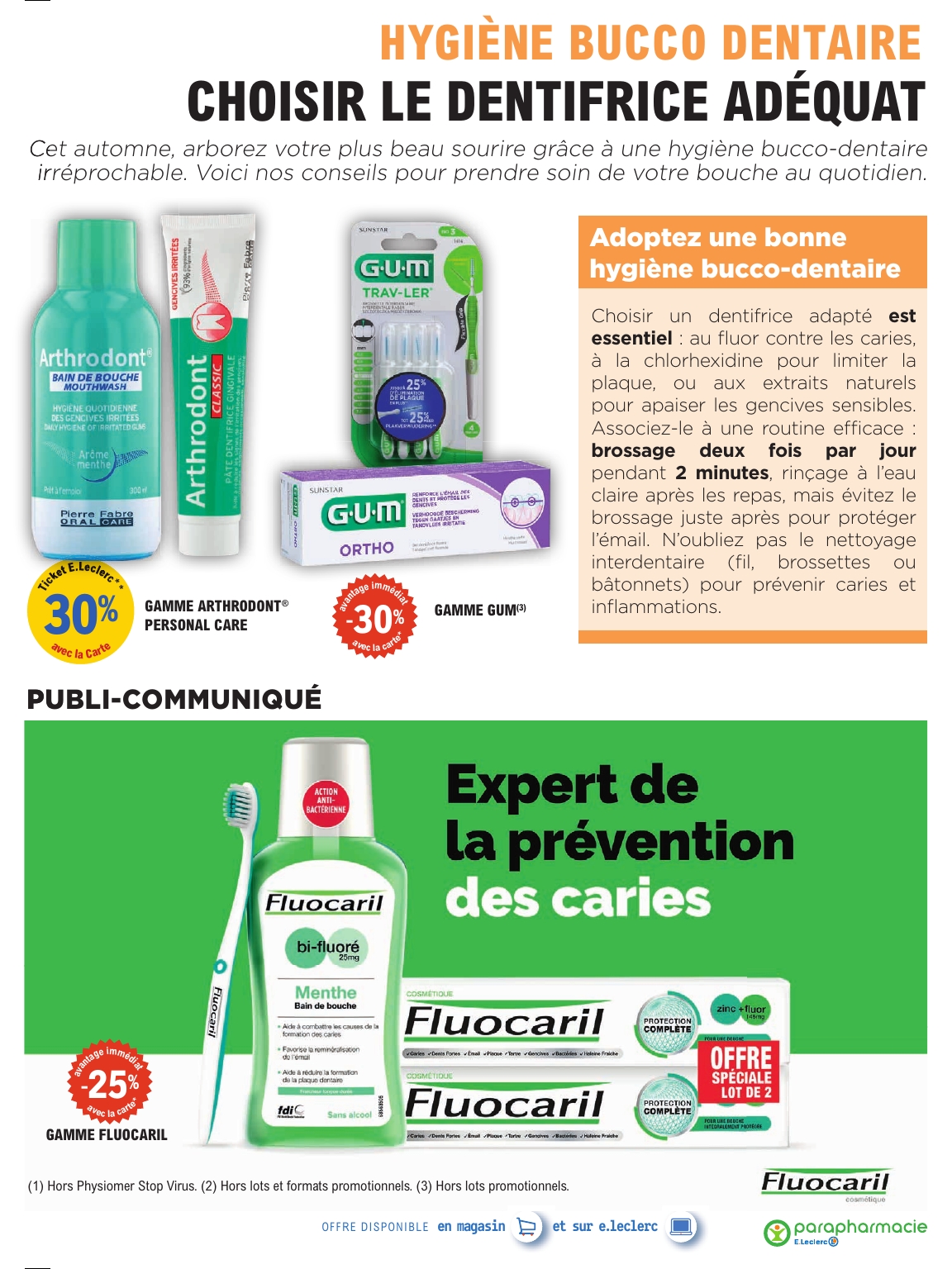 e-leclerc - Catalogue E.Leclerc - Magazine Automne valable du 07/10 au 01/11 - page: 17
