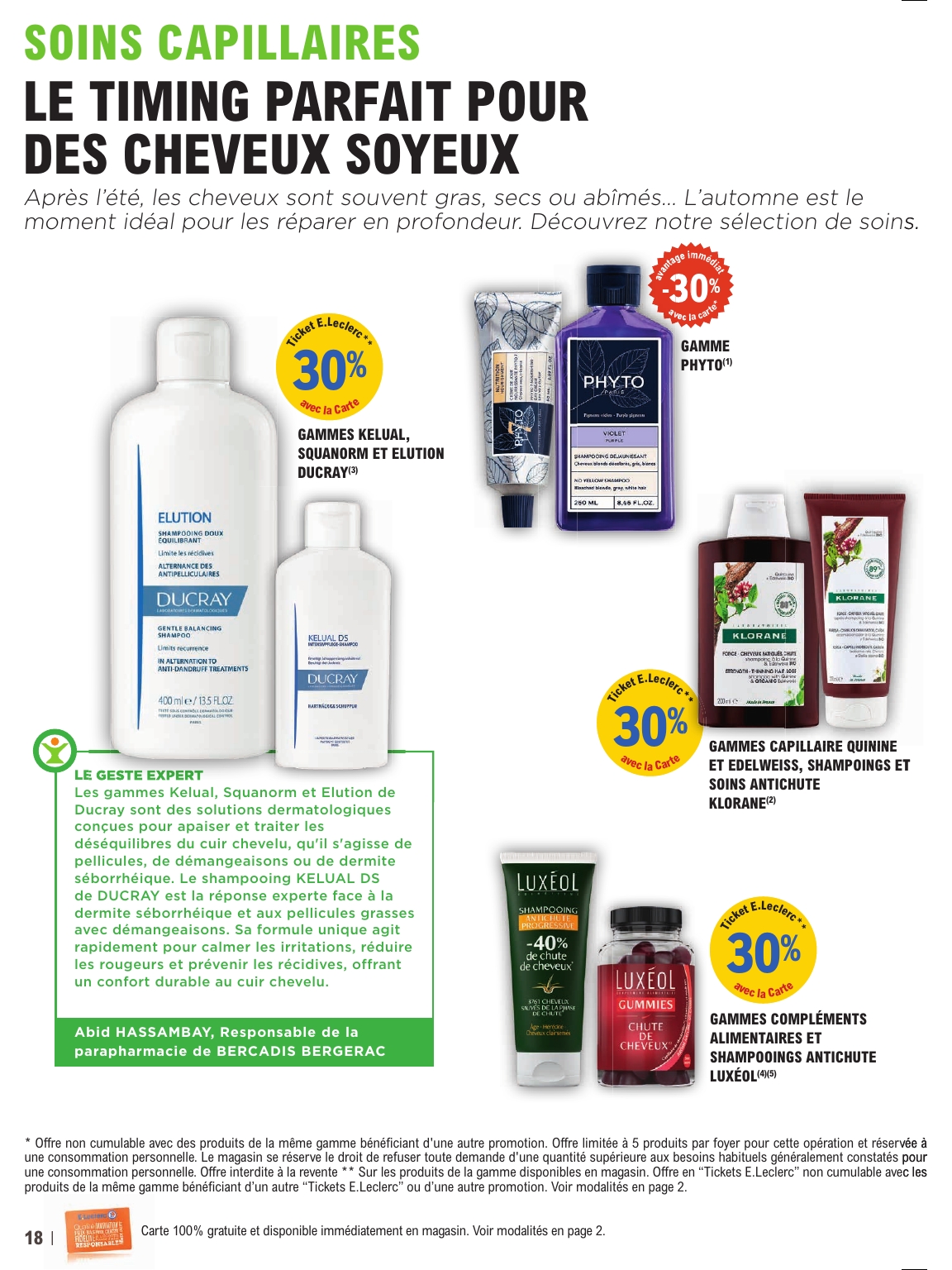 e-leclerc - Catalogue E.Leclerc - Magazine Automne valable du 07/10 au 01/11 - page: 18