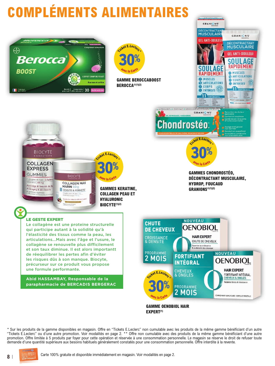 e-leclerc - Catalogue E.Leclerc - Magazine Automne valable du 07/10 au 01/11 - page: 8