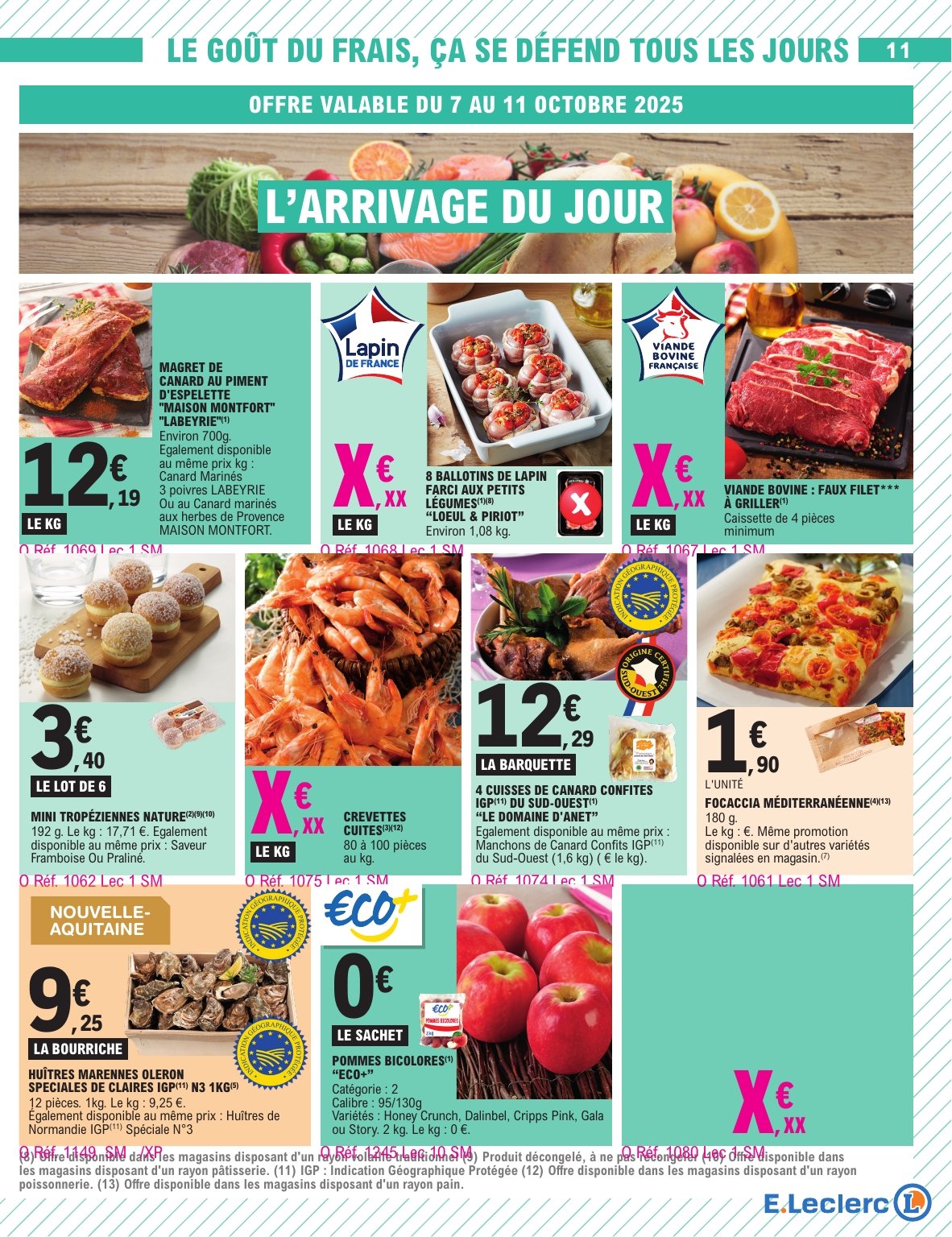 e-leclerc - Catalogue E.Leclerc valable du 07/10 au 18/10 - page: 11
