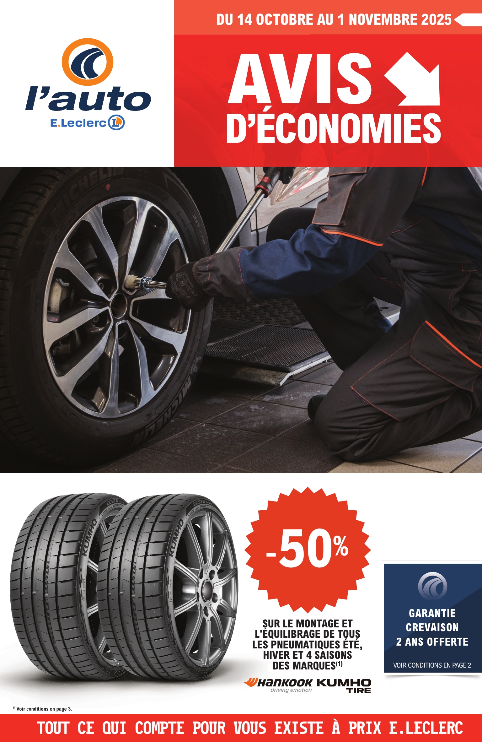 e-leclerc - Catalogue E.Leclerc - Auto valable du 14/10 au 01/11