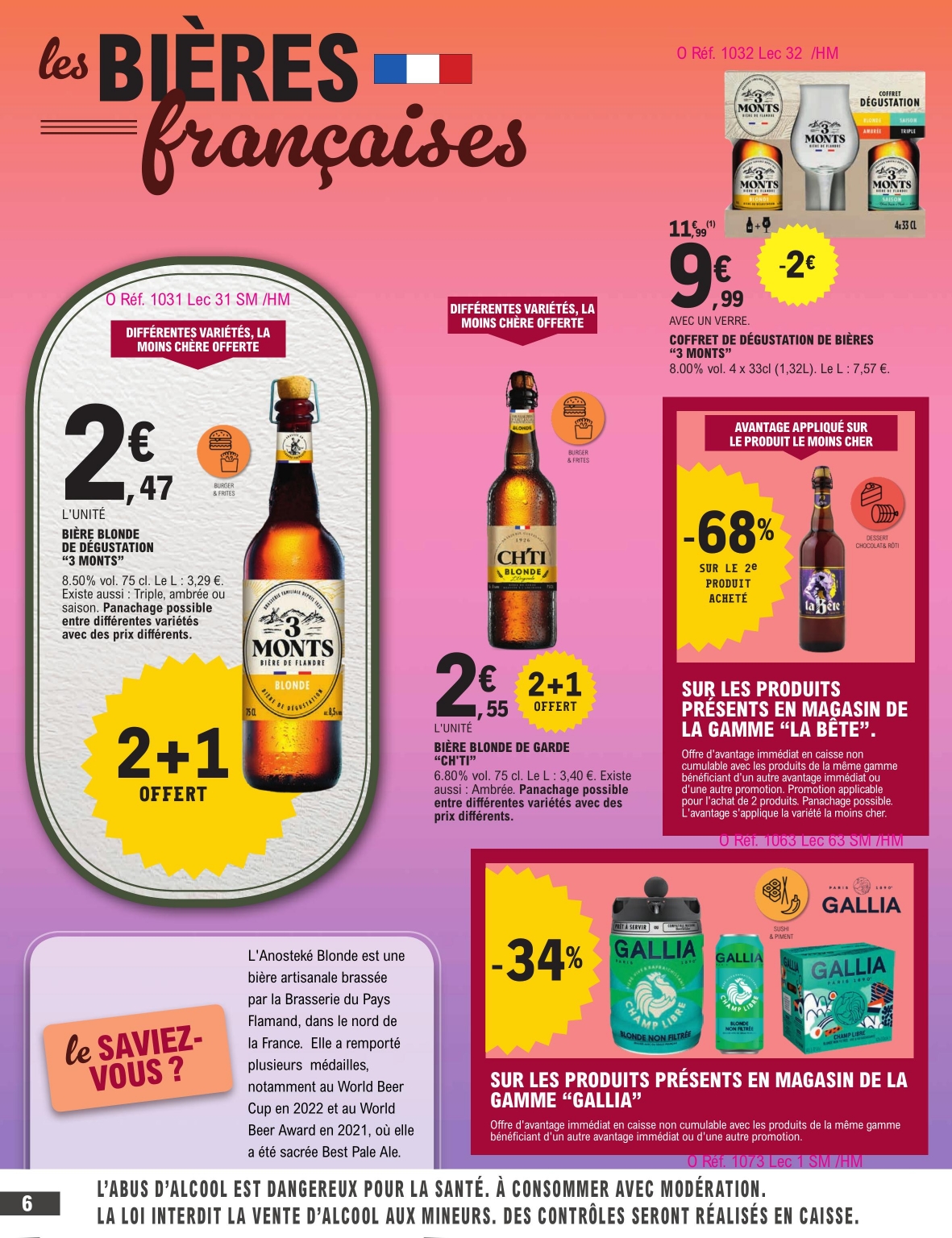 e-leclerc - Catalogue E.Leclerc - Foire à la Bière valable du 14/10 au 25/10 - page: 6