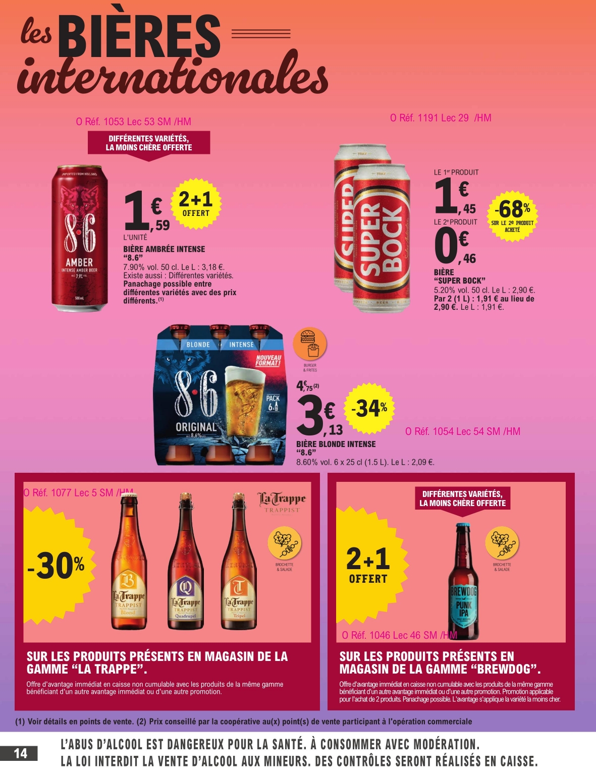 e-leclerc - Catalogue E.Leclerc - Foire à la Bière valable du 14/10 au 25/10 - page: 14
