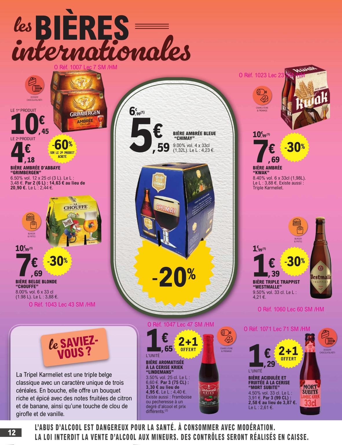 e-leclerc - Catalogue E.Leclerc - Foire à la Bière valable du 14/10 au 25/10 - page: 12