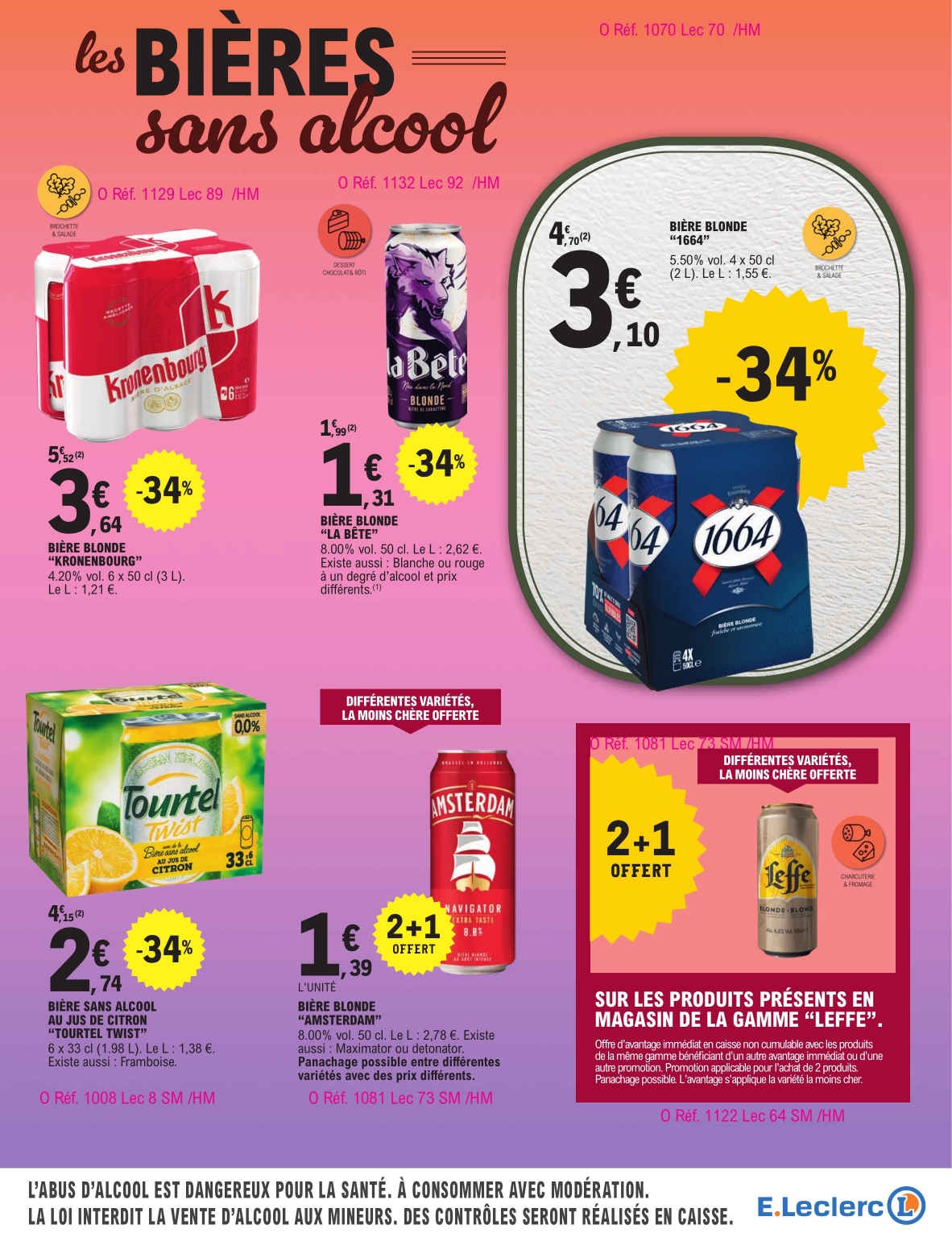 e-leclerc - Catalogue E.Leclerc - Foire à la Bière valable du 14/10 au 25/10 - page: 15