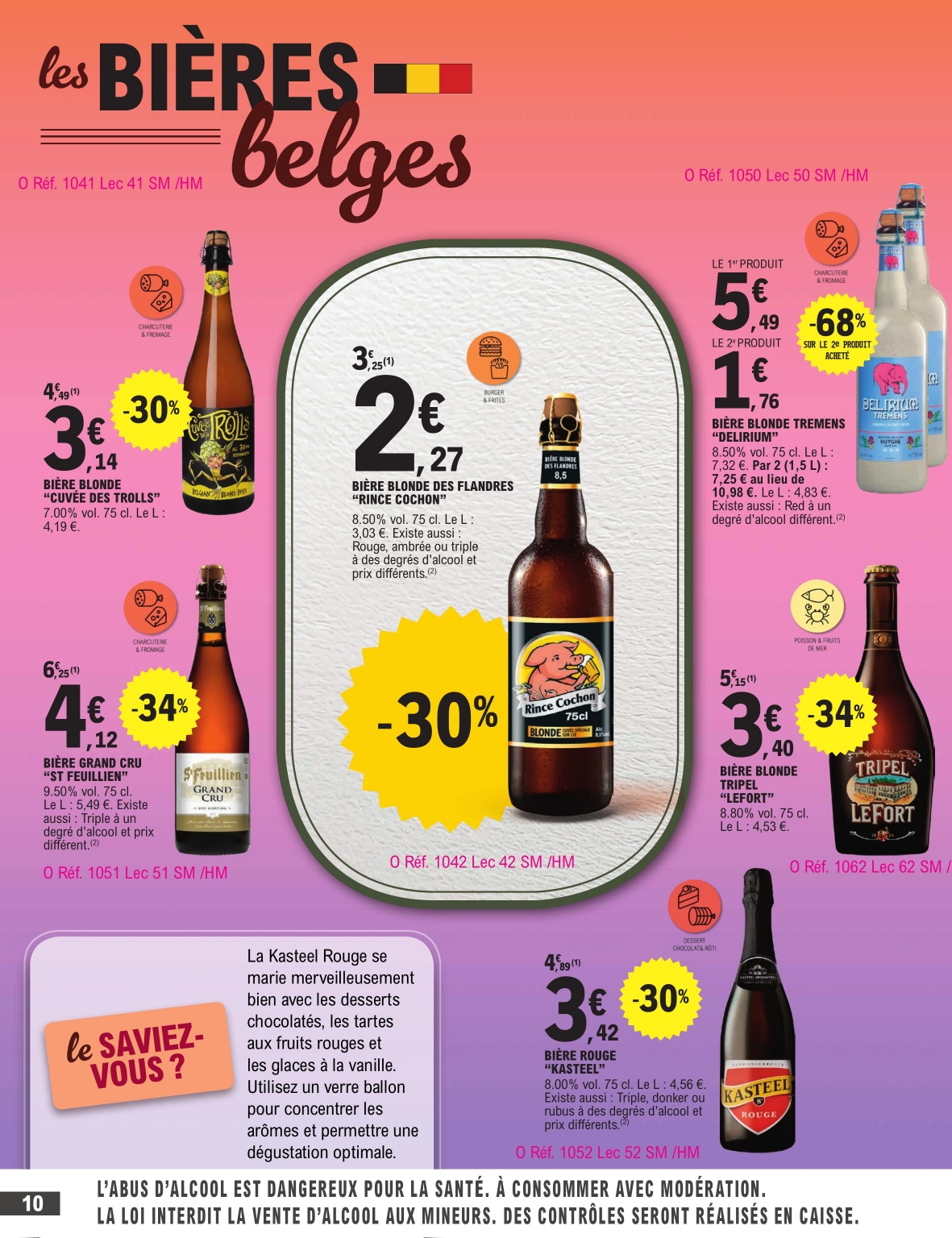 e-leclerc - Catalogue E.Leclerc - Foire à la Bière valable du 14/10 au 25/10 - page: 10