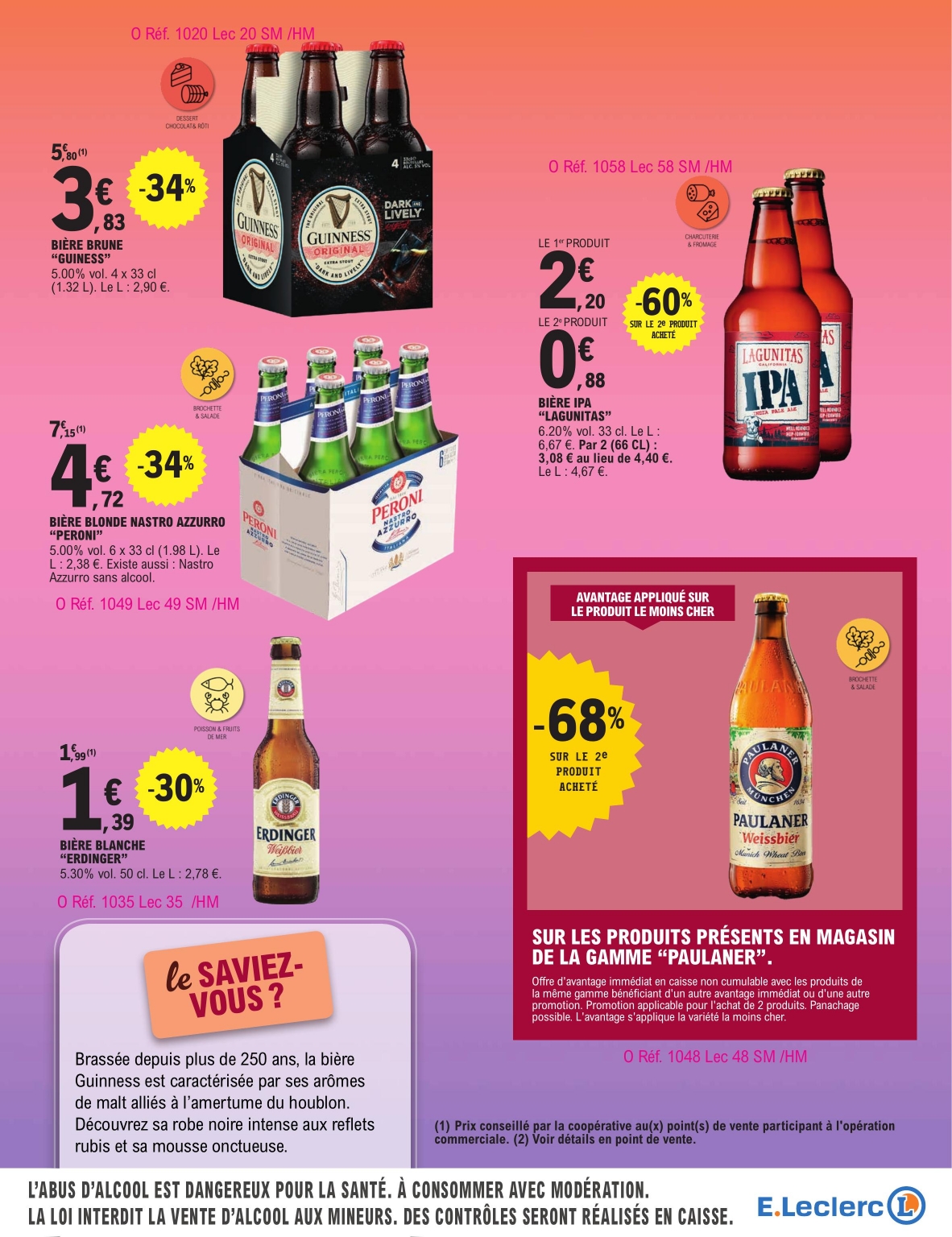 e-leclerc - Catalogue E.Leclerc - Foire à la Bière valable du 14/10 au 25/10 - page: 13