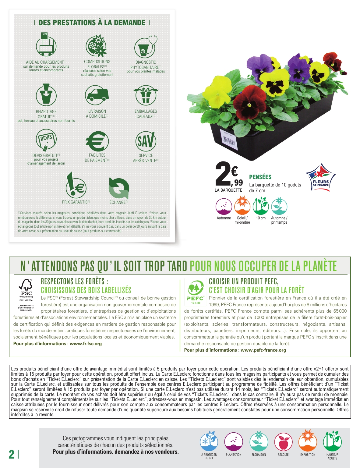 e-leclerc - Catalogue E.Leclerc - Jardi valable du 14/10 au 25/10 - page: 2