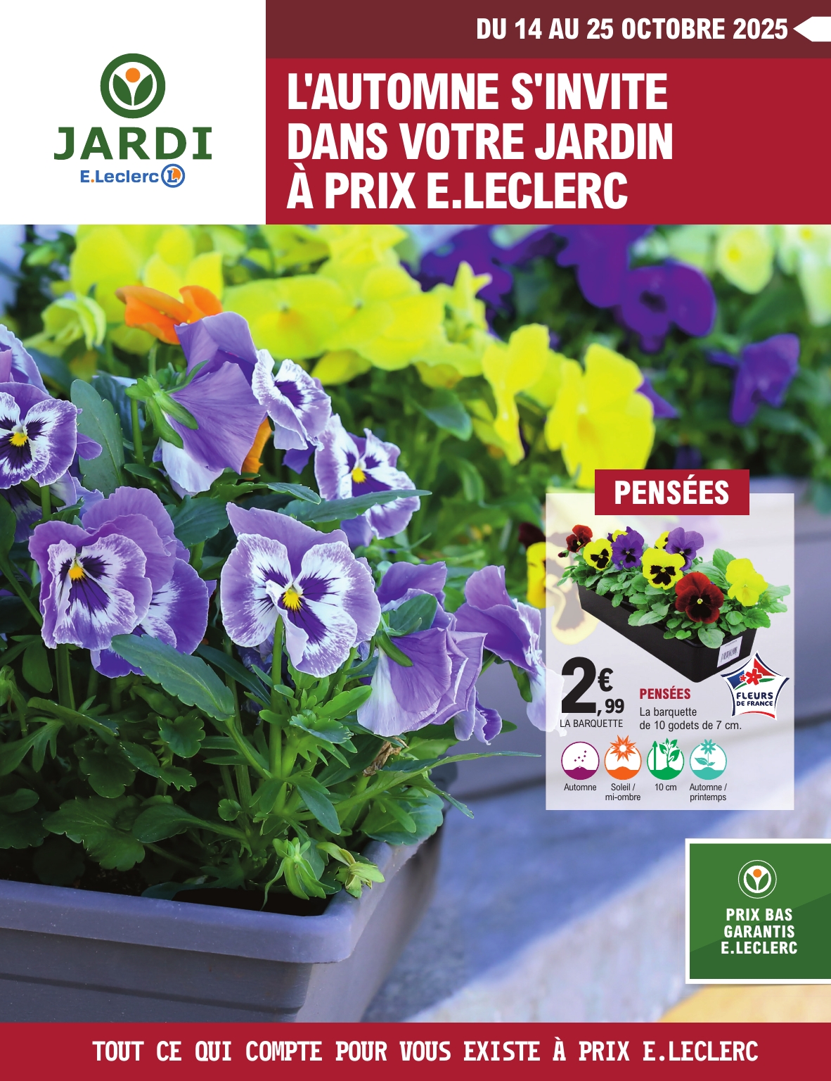 e-leclerc - Catalogue E.Leclerc - Jardi valable du 14/10 au 25/10