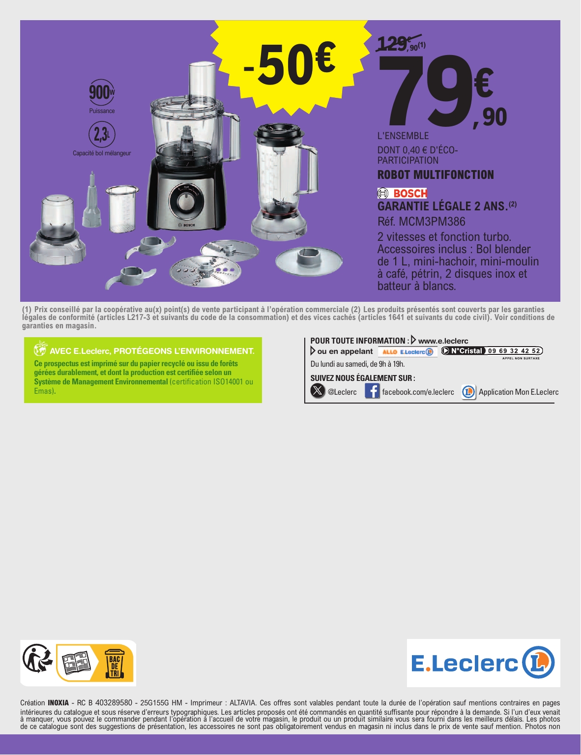 e-leclerc - Catalogue E.Leclerc - Spécial Arts Ménagers valable du 14/10 au 25/10 - page: 16