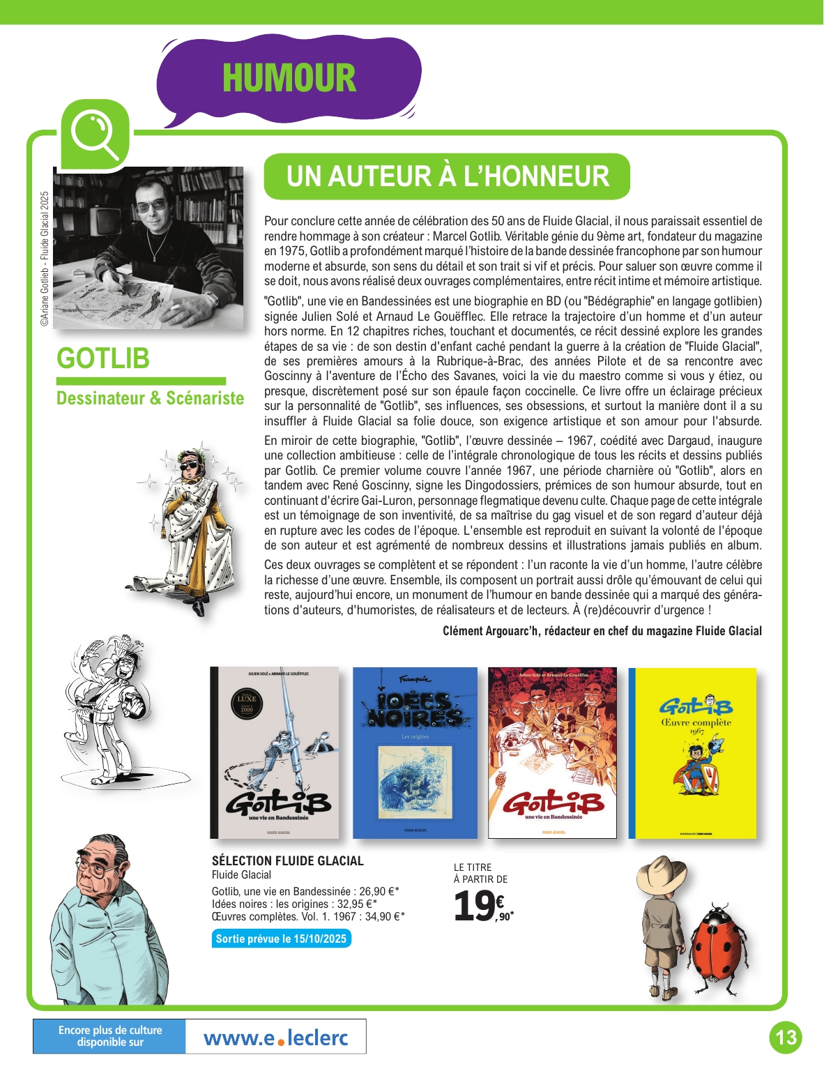 e-leclerc - Catalogue E.Leclerc - Espace Culturel valable du 14/10 au 20/12 - page: 13