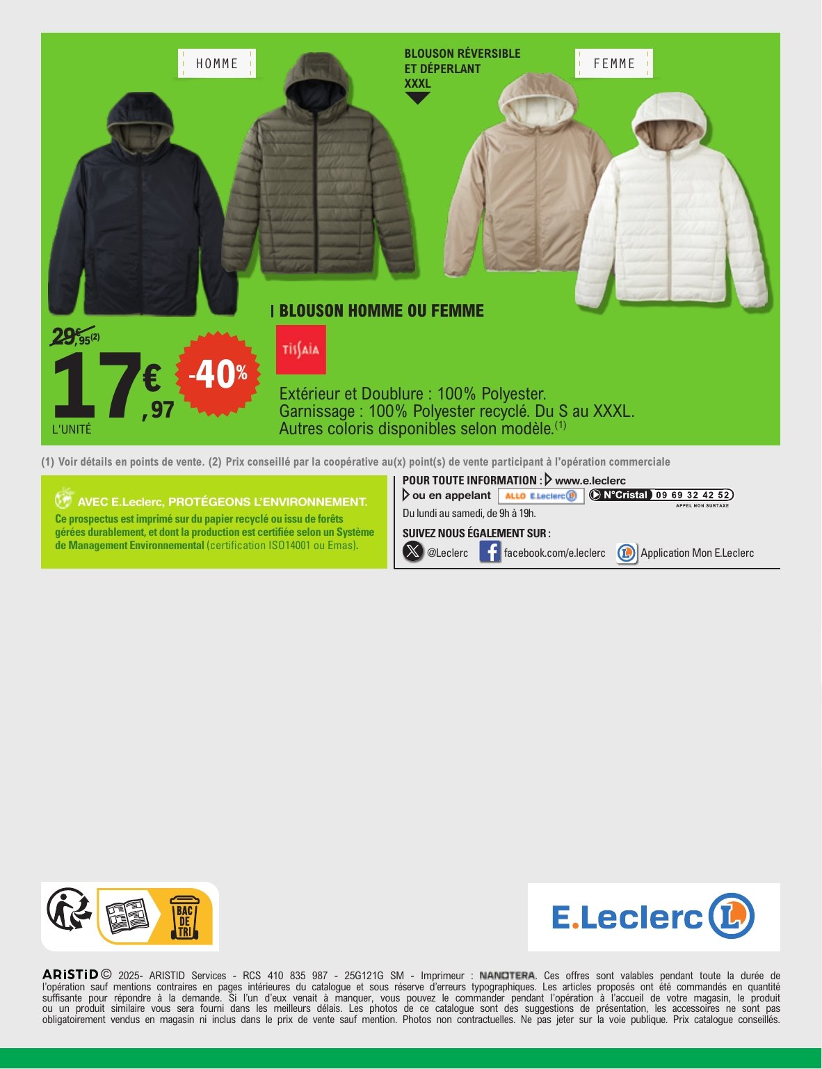 e-leclerc - Catalogue E.Leclerc valable du 14/10 au 25/10 - page: 36