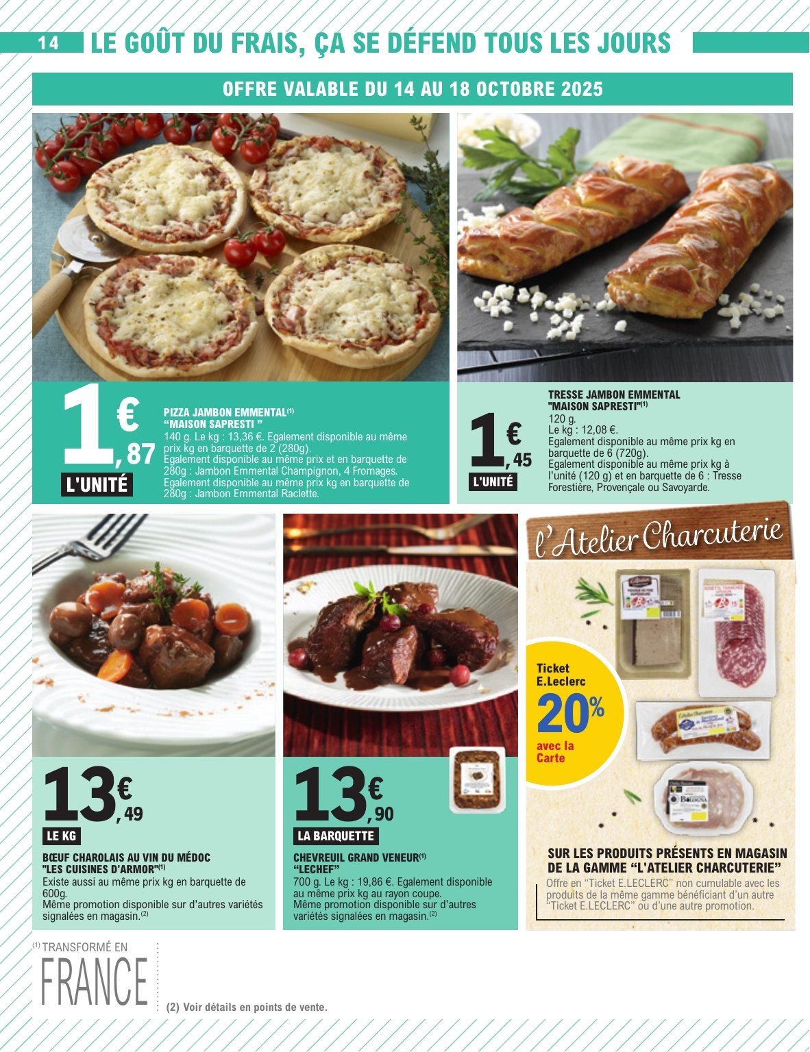 e-leclerc - Catalogue E.Leclerc valable du 14/10 au 25/10 - page: 14
