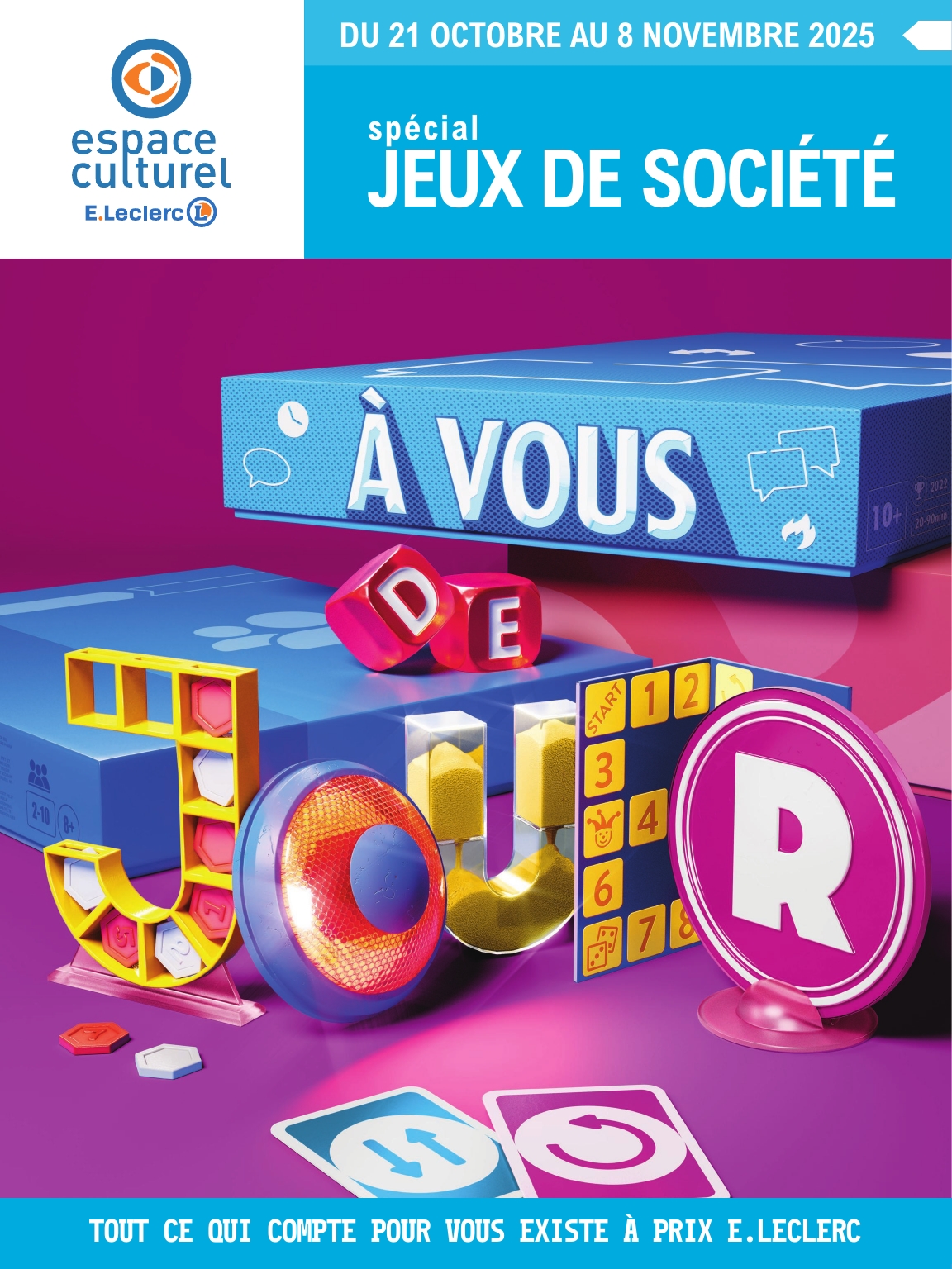 e-leclerc - Catalogue E.Leclerc - Guide ludo & Jeux de societe valable du 21/10 au 08/11