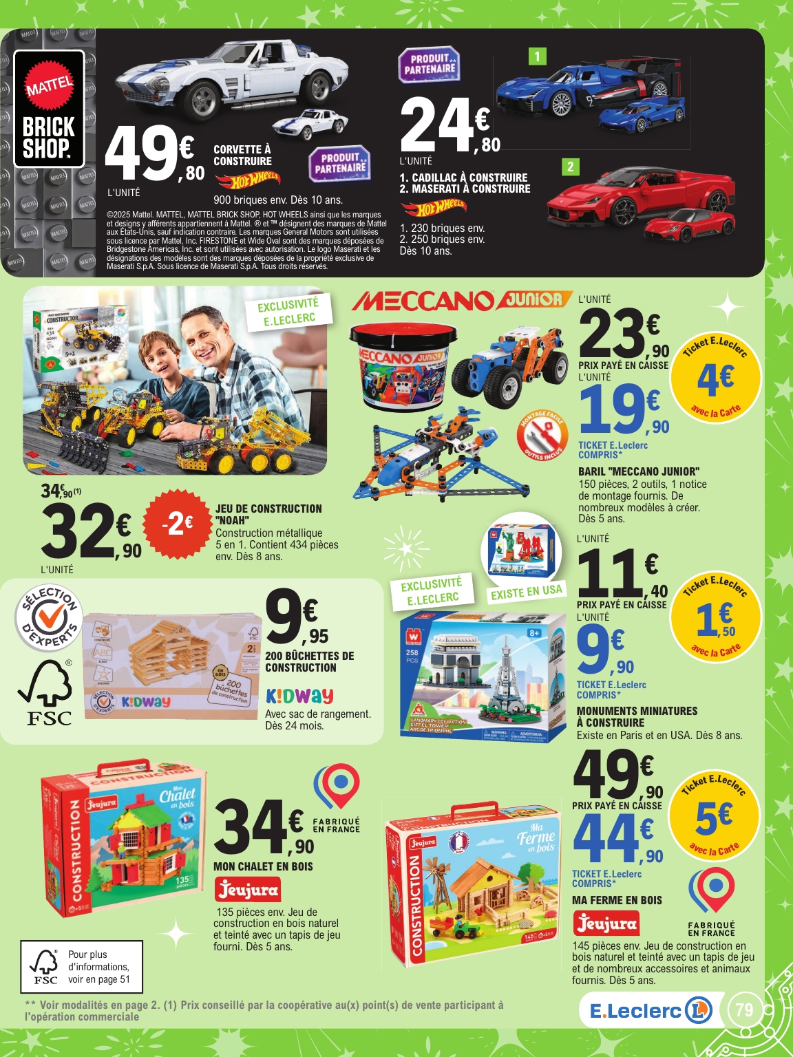 e-leclerc - Catalogue E.Leclerc - Special jouets valable du 21/10 au 06/12 - page: 79 e-leclerc - Catalogue E.Leclerc - Special jouets valable du 21/10 au 06/12 - page: 79