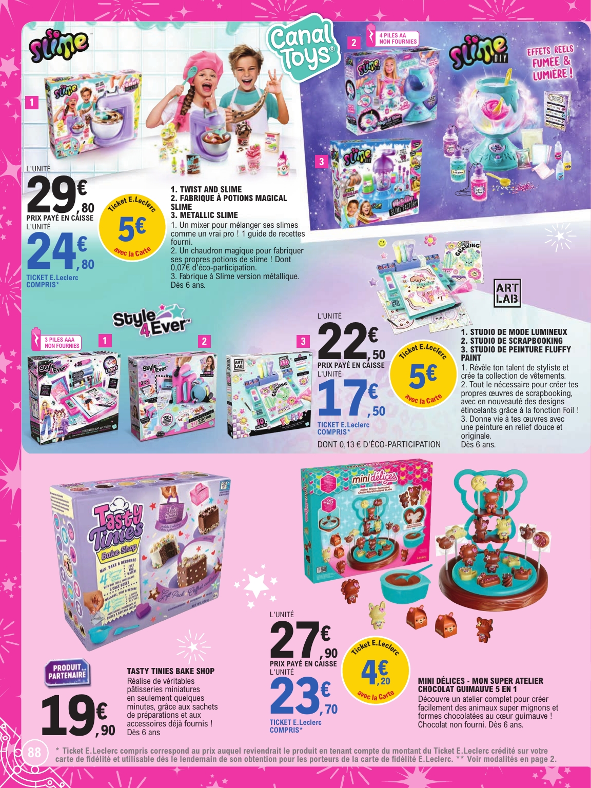 e-leclerc - Catalogue E.Leclerc - Special jouets valable du 21/10 au 06/12 - page: 88 e-leclerc - Catalogue E.Leclerc - Special jouets valable du 21/10 au 06/12 - page: 88