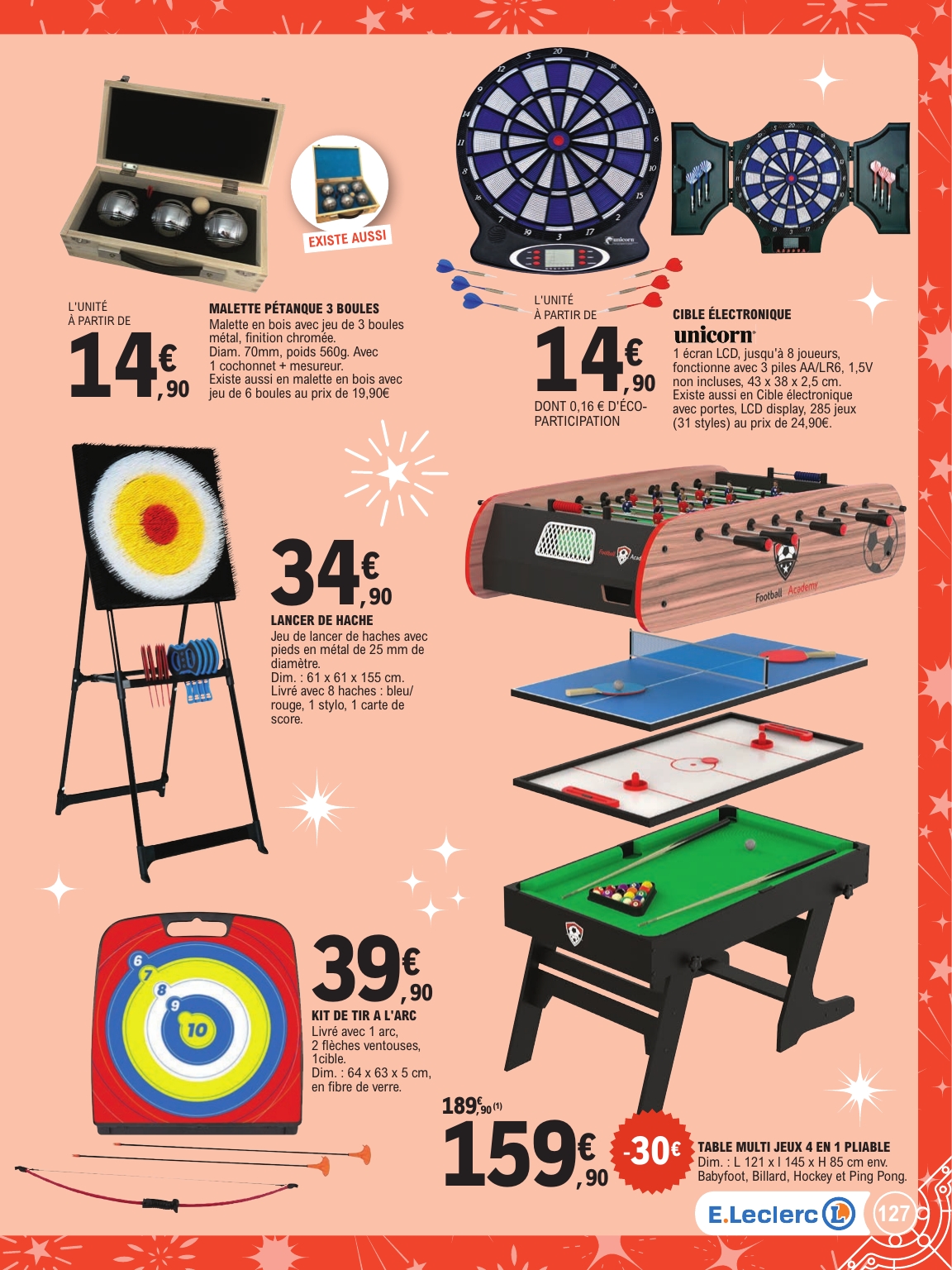e-leclerc - Catalogue E.Leclerc - Special jouets valable du 21/10 au 06/12 - page: 127 e-leclerc - Catalogue E.Leclerc - Special jouets valable du 21/10 au 06/12 - page: 127