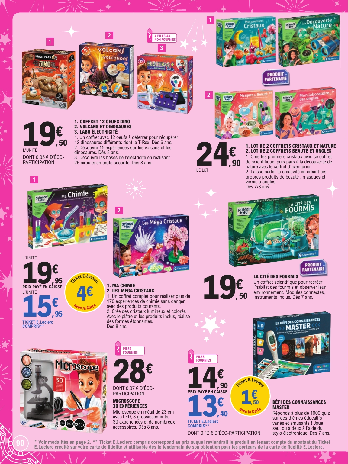 e-leclerc - Catalogue E.Leclerc - Special jouets valable du 21/10 au 06/12 - page: 90 e-leclerc - Catalogue E.Leclerc - Special jouets valable du 21/10 au 06/12 - page: 90