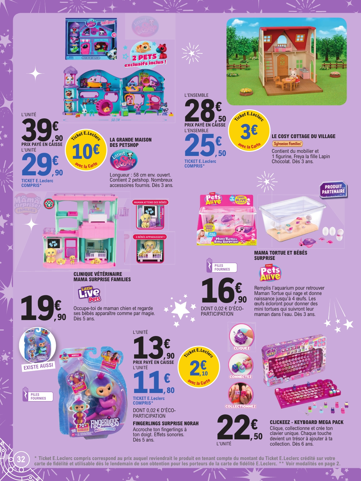 e-leclerc - Catalogue E.Leclerc - Special jouets valable du 21/10 au 06/12 - page: 32 e-leclerc - Catalogue E.Leclerc - Special jouets valable du 21/10 au 06/12 - page: 32
