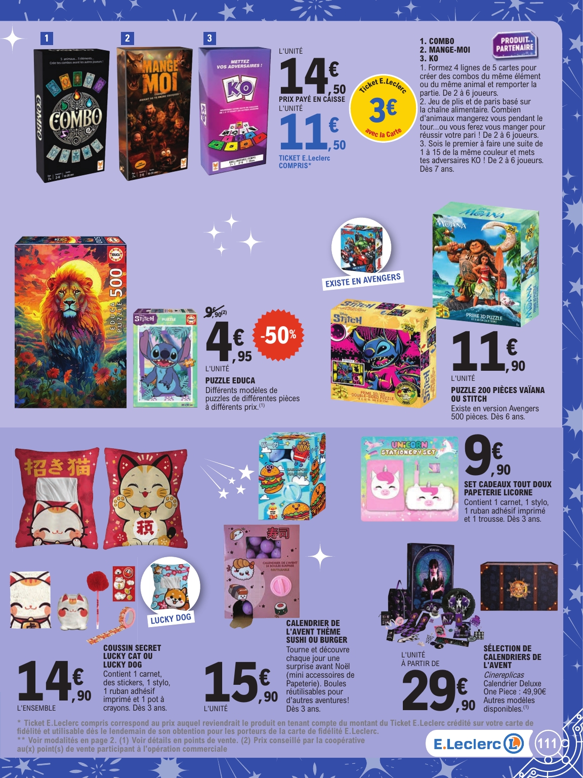 e-leclerc - Catalogue E.Leclerc - Special jouets valable du 21/10 au 06/12 - page: 111 e-leclerc - Catalogue E.Leclerc - Special jouets valable du 21/10 au 06/12 - page: 111