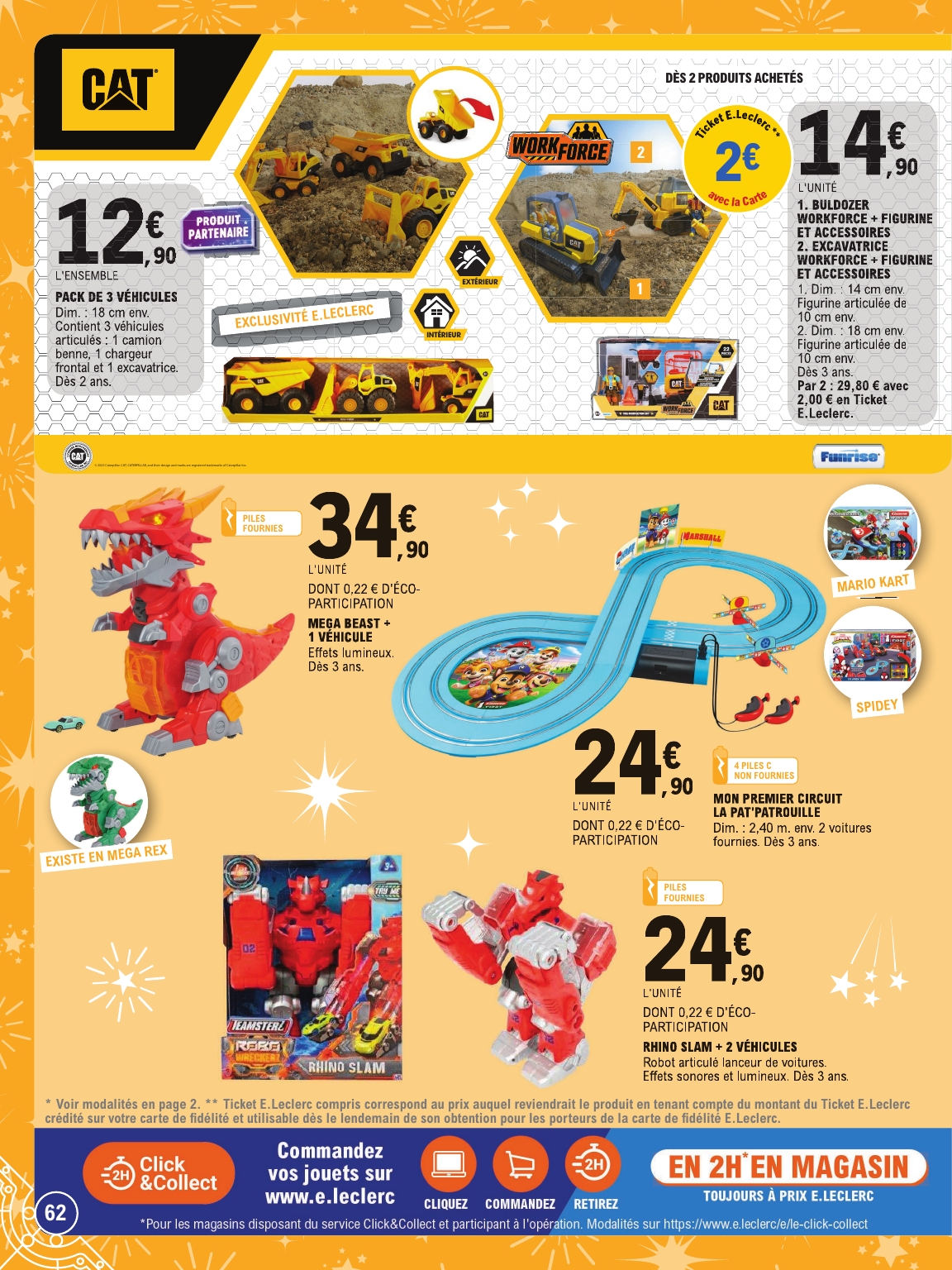 e-leclerc - Catalogue E.Leclerc - Special jouets valable du 21/10 au 06/12 - page: 62 e-leclerc - Catalogue E.Leclerc - Special jouets valable du 21/10 au 06/12 - page: 62