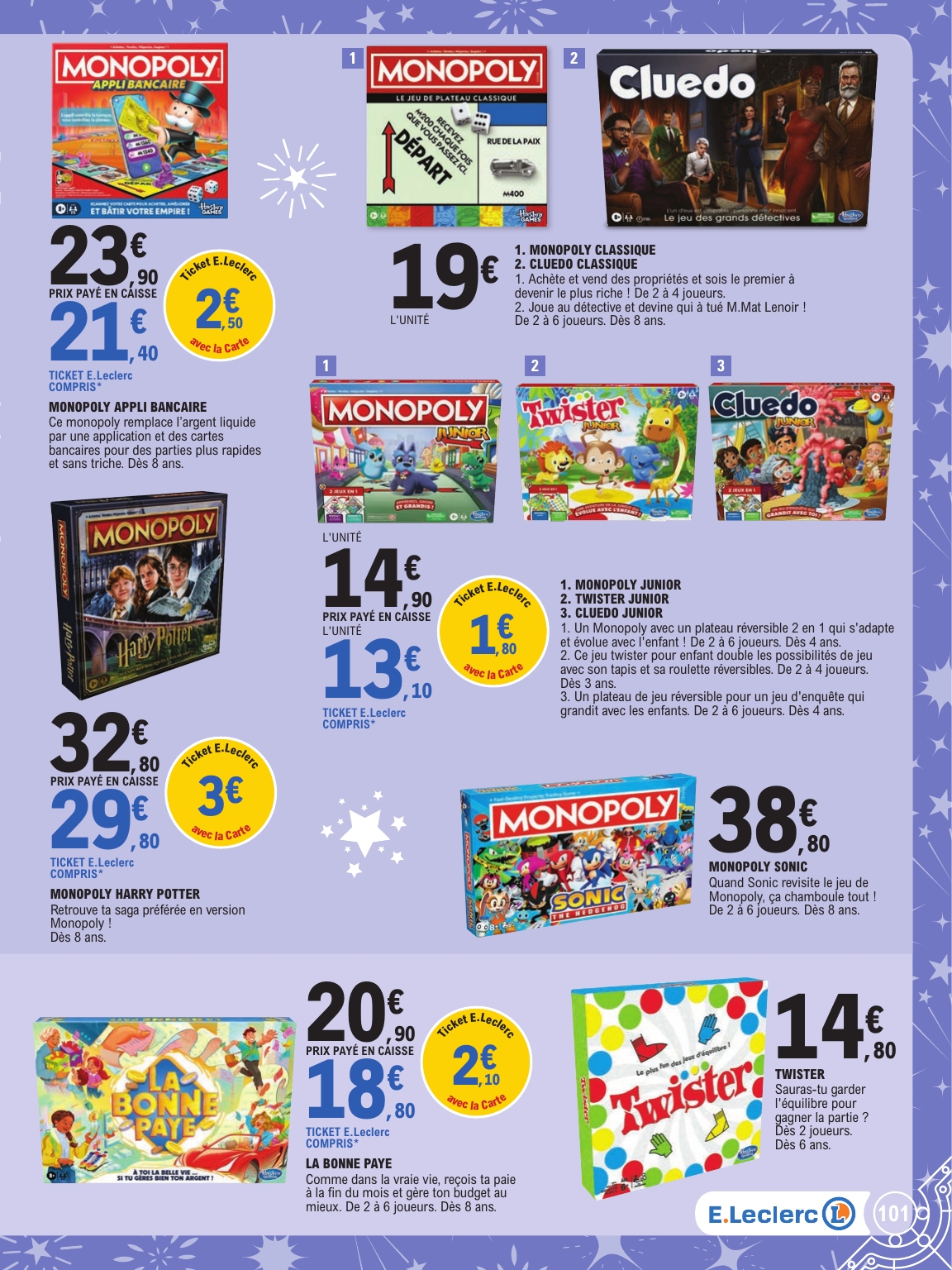 e-leclerc - Catalogue E.Leclerc - Special jouets valable du 21/10 au 06/12 - page: 101 e-leclerc - Catalogue E.Leclerc - Special jouets valable du 21/10 au 06/12 - page: 101