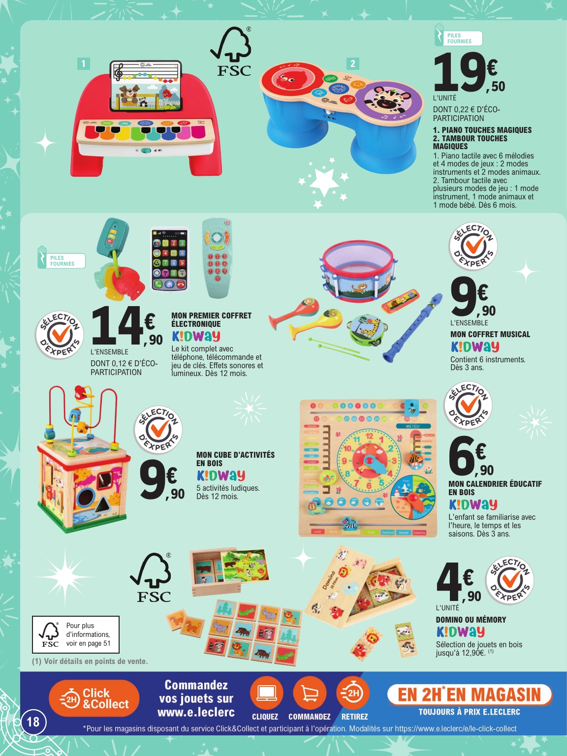 e-leclerc - Catalogue E.Leclerc - Special jouets valable du 21/10 au 06/12 - page: 18 e-leclerc - Catalogue E.Leclerc - Special jouets valable du 21/10 au 06/12 - page: 18