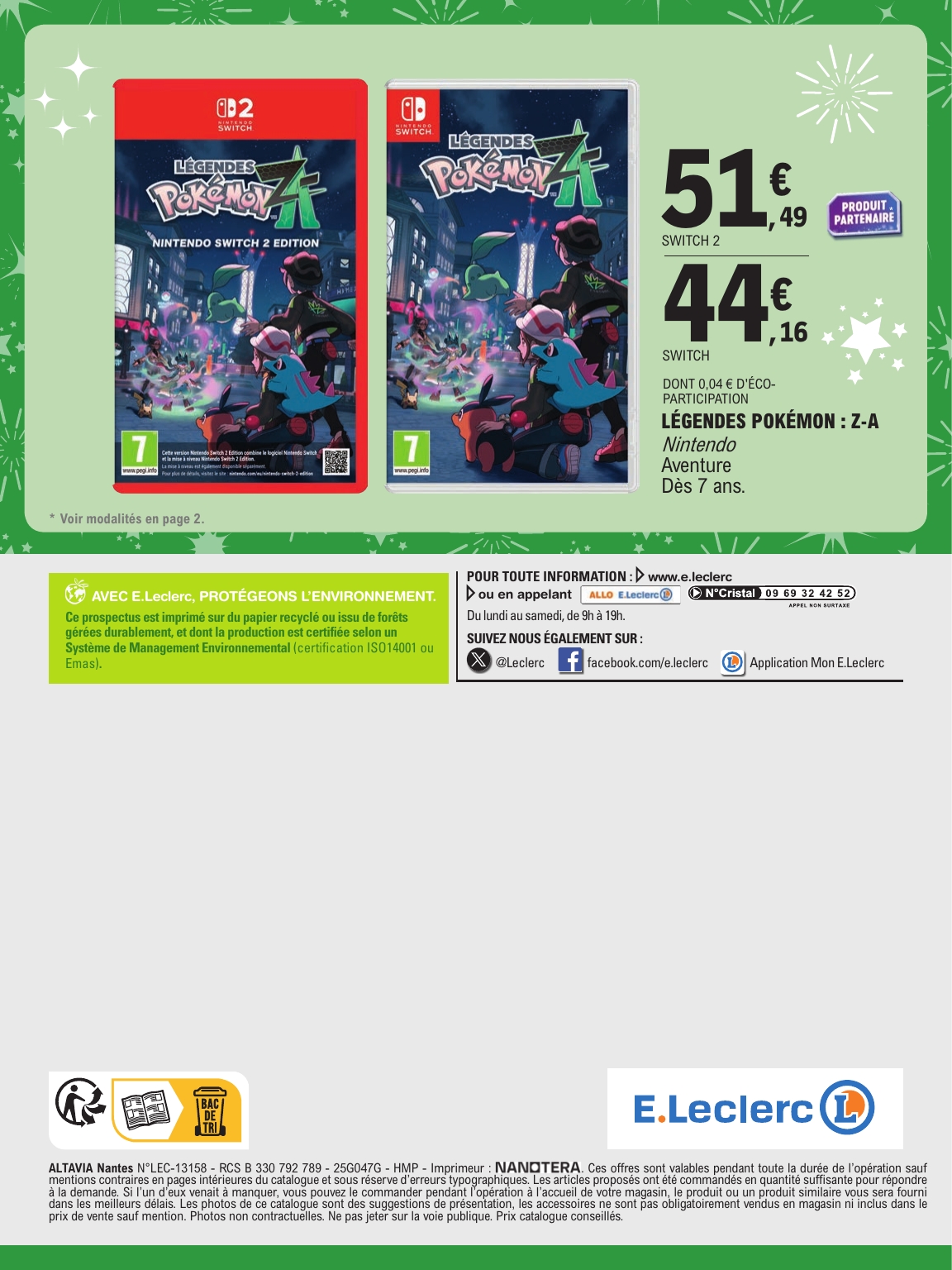 e-leclerc - Catalogue E.Leclerc - Special jouets valable du 21/10 au 06/12 - page: 132 e-leclerc - Catalogue E.Leclerc - Special jouets valable du 21/10 au 06/12 - page: 132