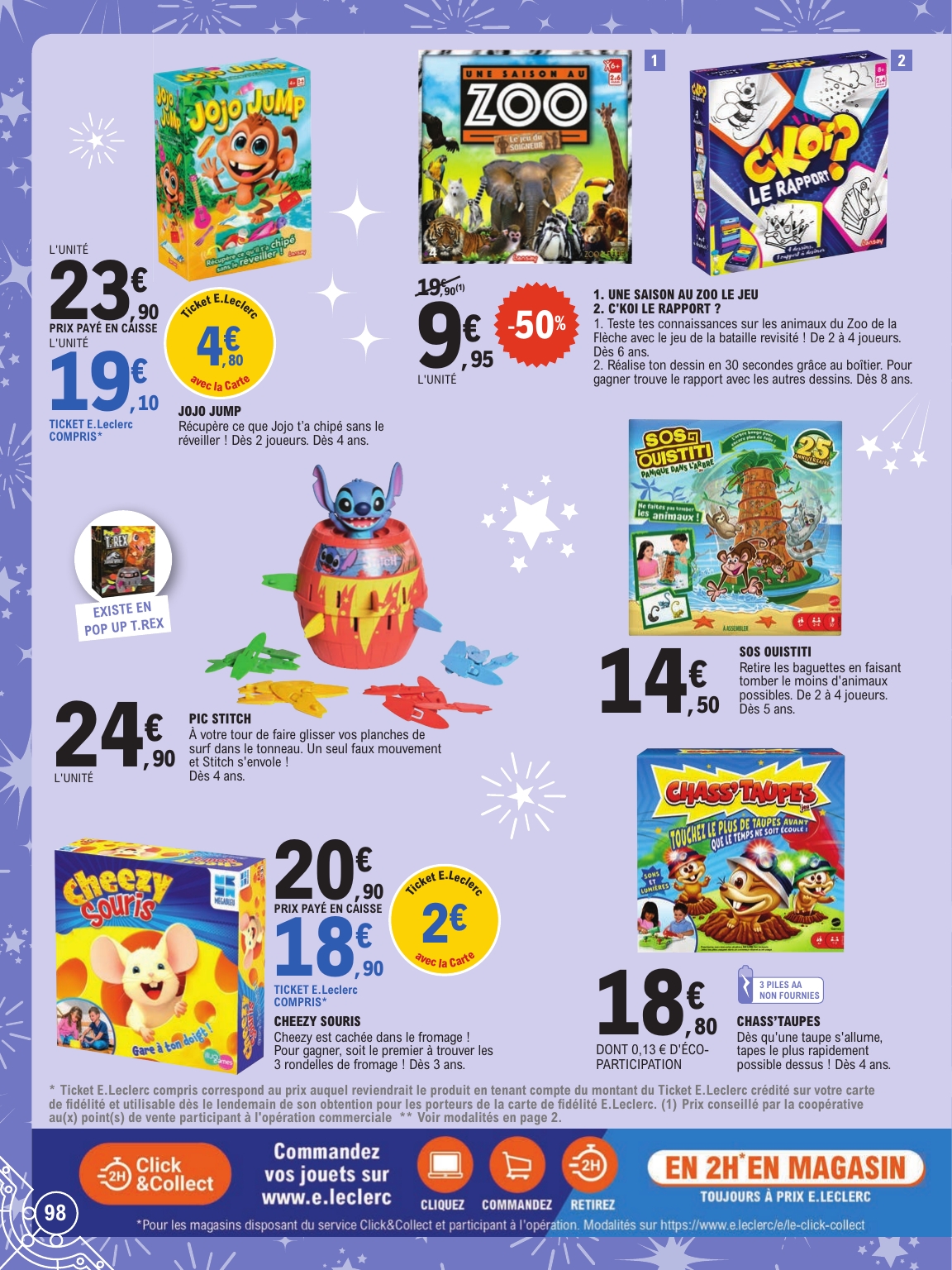 e-leclerc - Catalogue E.Leclerc - Special jouets valable du 21/10 au 06/12 - page: 98 e-leclerc - Catalogue E.Leclerc - Special jouets valable du 21/10 au 06/12 - page: 98