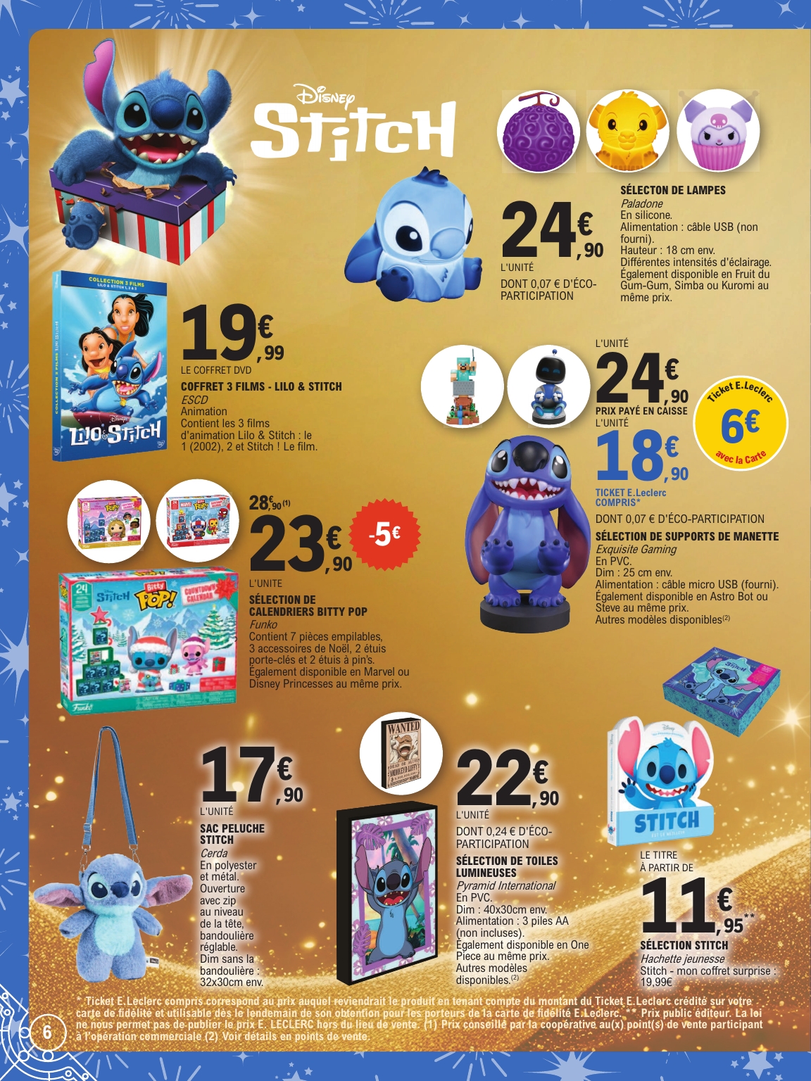 e-leclerc - Catalogue E.Leclerc - Special jouets valable du 21/10 au 06/12 - page: 6 e-leclerc - Catalogue E.Leclerc - Special jouets valable du 21/10 au 06/12 - page: 6