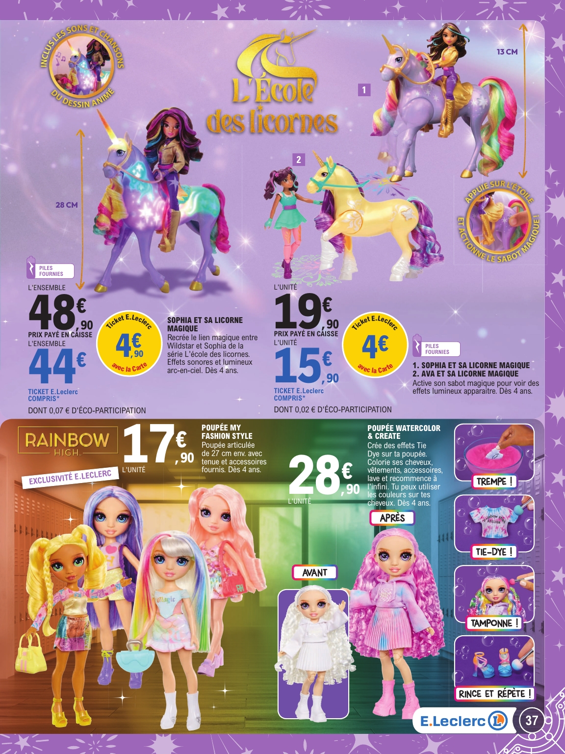 e-leclerc - Catalogue E.Leclerc - Special jouets valable du 21/10 au 06/12 - page: 37 e-leclerc - Catalogue E.Leclerc - Special jouets valable du 21/10 au 06/12 - page: 37