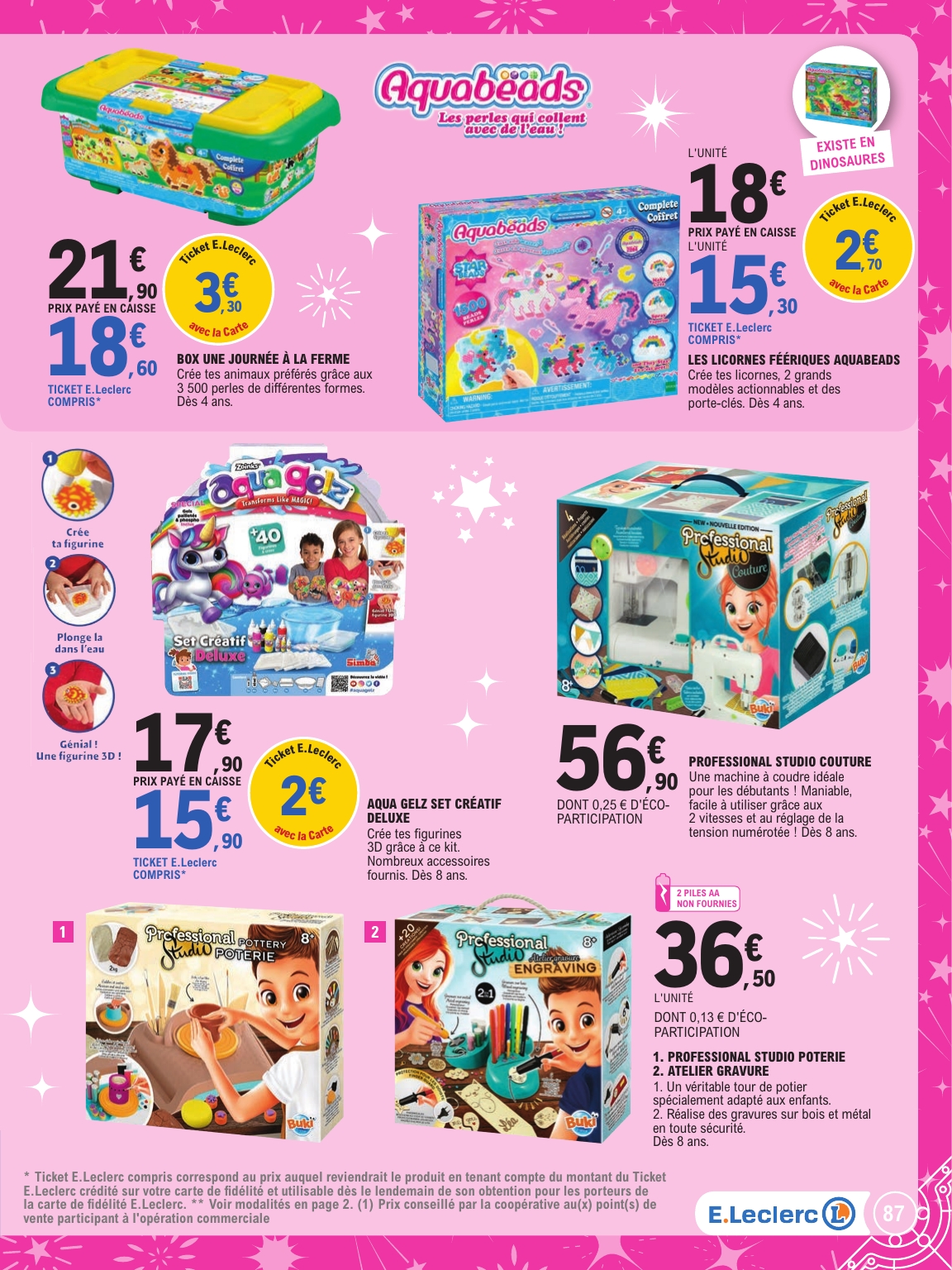 e-leclerc - Catalogue E.Leclerc - Special jouets valable du 21/10 au 06/12 - page: 87 e-leclerc - Catalogue E.Leclerc - Special jouets valable du 21/10 au 06/12 - page: 87