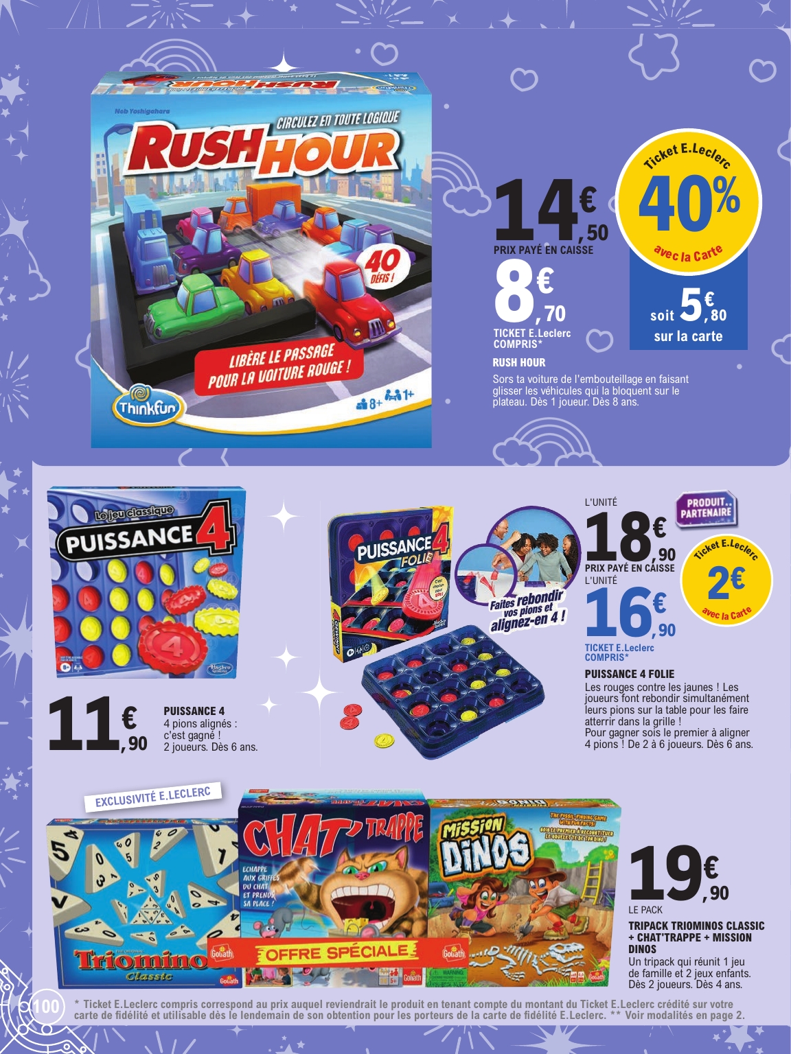 e-leclerc - Catalogue E.Leclerc - Special jouets valable du 21/10 au 06/12 - page: 100 e-leclerc - Catalogue E.Leclerc - Special jouets valable du 21/10 au 06/12 - page: 100