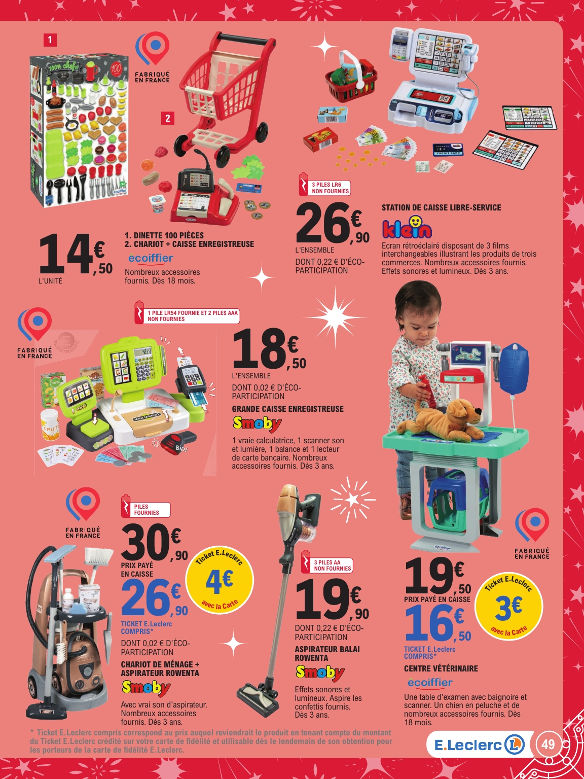 e-leclerc - Catalogue E.Leclerc - Special jouets valable du 21/10 au 06/12 - page: 49 e-leclerc - Catalogue E.Leclerc - Special jouets valable du 21/10 au 06/12 - page: 49