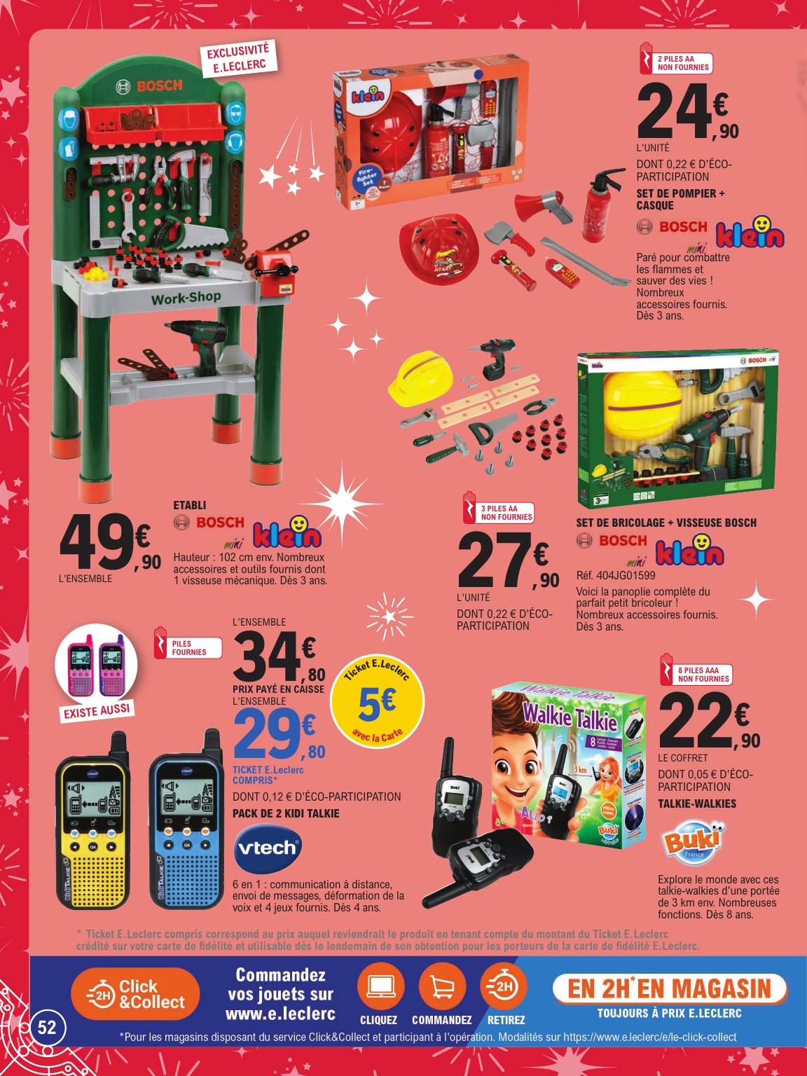 e-leclerc - Catalogue E.Leclerc - Special jouets valable du 21/10 au 06/12 - page: 52 e-leclerc - Catalogue E.Leclerc - Special jouets valable du 21/10 au 06/12 - page: 52