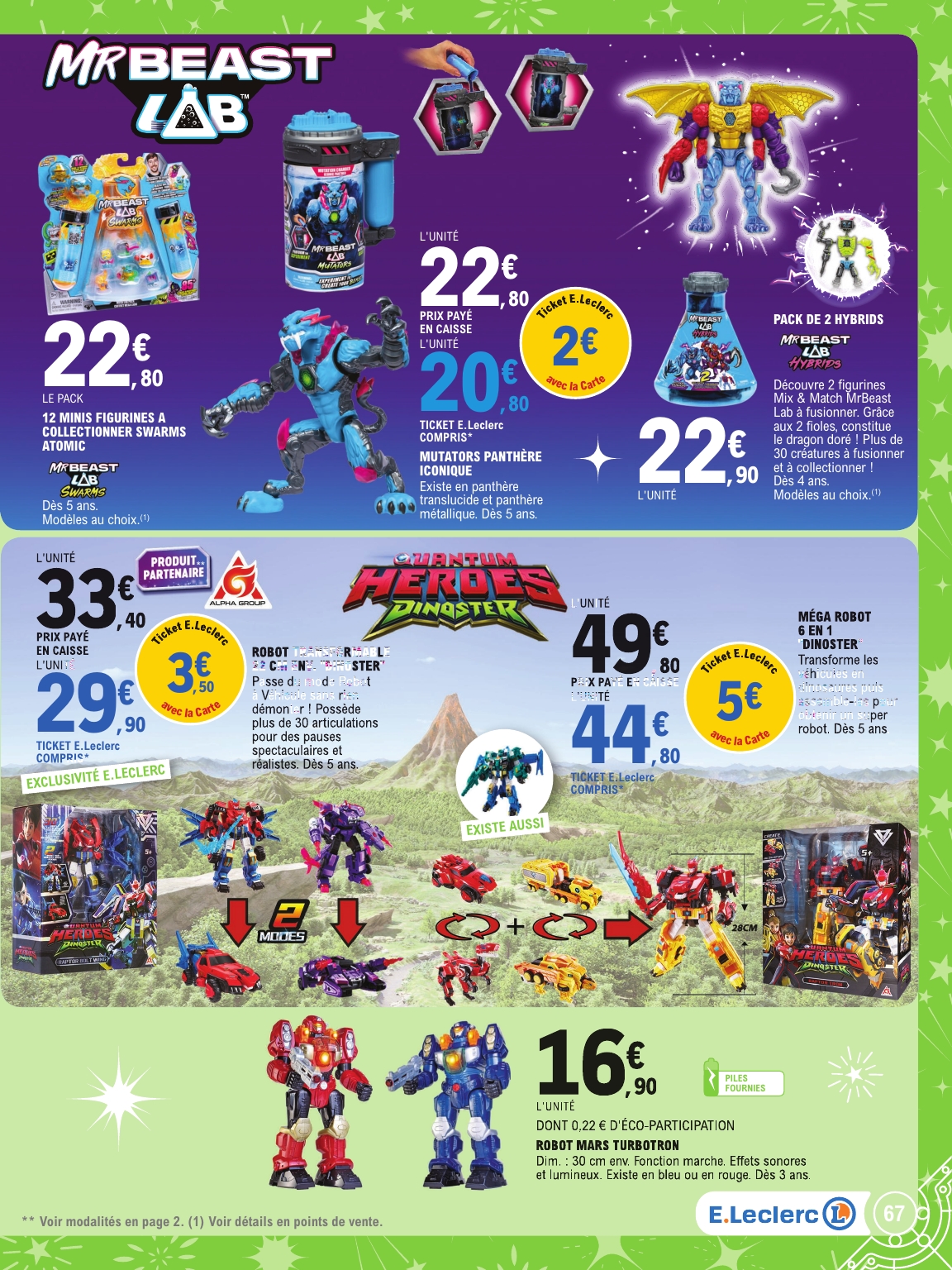 e-leclerc - Catalogue E.Leclerc - Special jouets valable du 21/10 au 06/12 - page: 67 e-leclerc - Catalogue E.Leclerc - Special jouets valable du 21/10 au 06/12 - page: 67