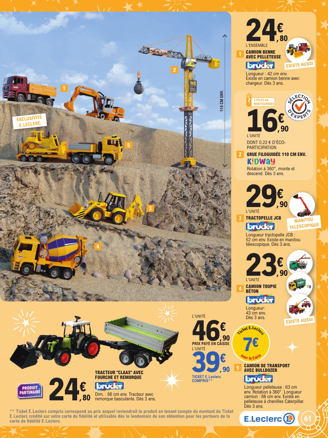 e-leclerc - Catalogue E.Leclerc - Special jouets valable du 21/10 au 06/12 - page: 61 e-leclerc - Catalogue E.Leclerc - Special jouets valable du 21/10 au 06/12 - page: 61