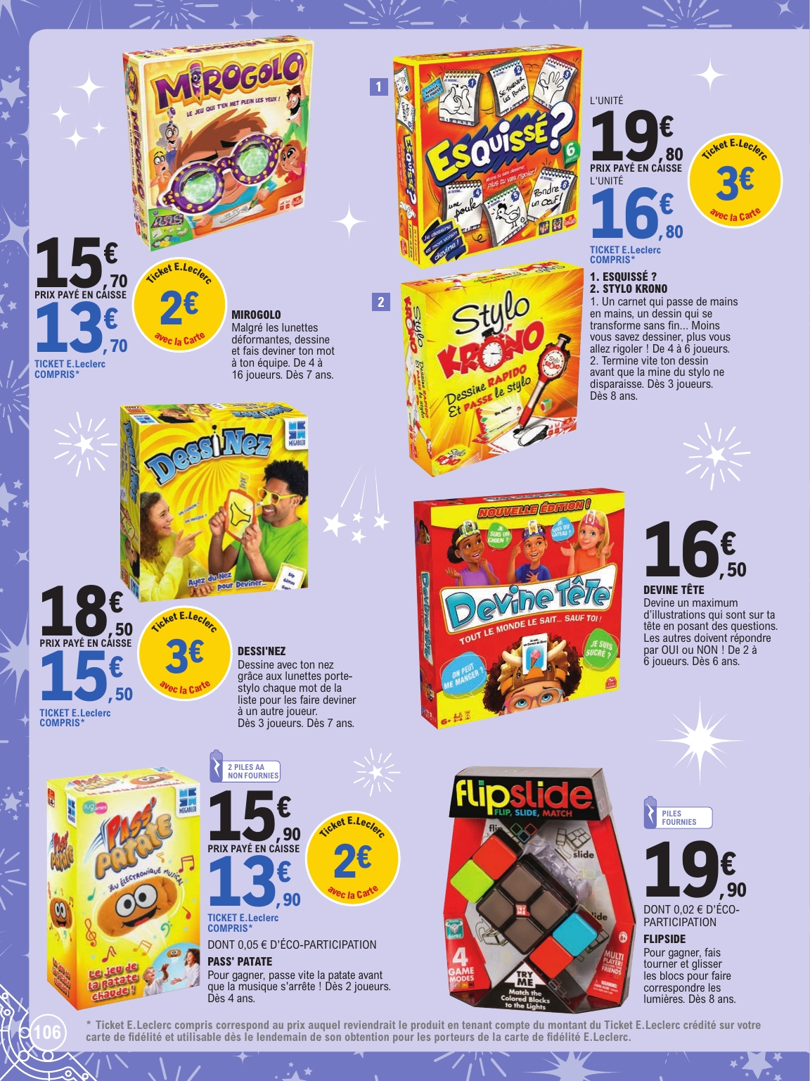 e-leclerc - Catalogue E.Leclerc - Special jouets valable du 21/10 au 06/12 - page: 106 e-leclerc - Catalogue E.Leclerc - Special jouets valable du 21/10 au 06/12 - page: 106