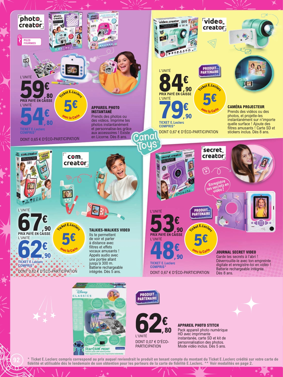 e-leclerc - Catalogue E.Leclerc - Special jouets valable du 21/10 au 06/12 - page: 92 e-leclerc - Catalogue E.Leclerc - Special jouets valable du 21/10 au 06/12 - page: 92