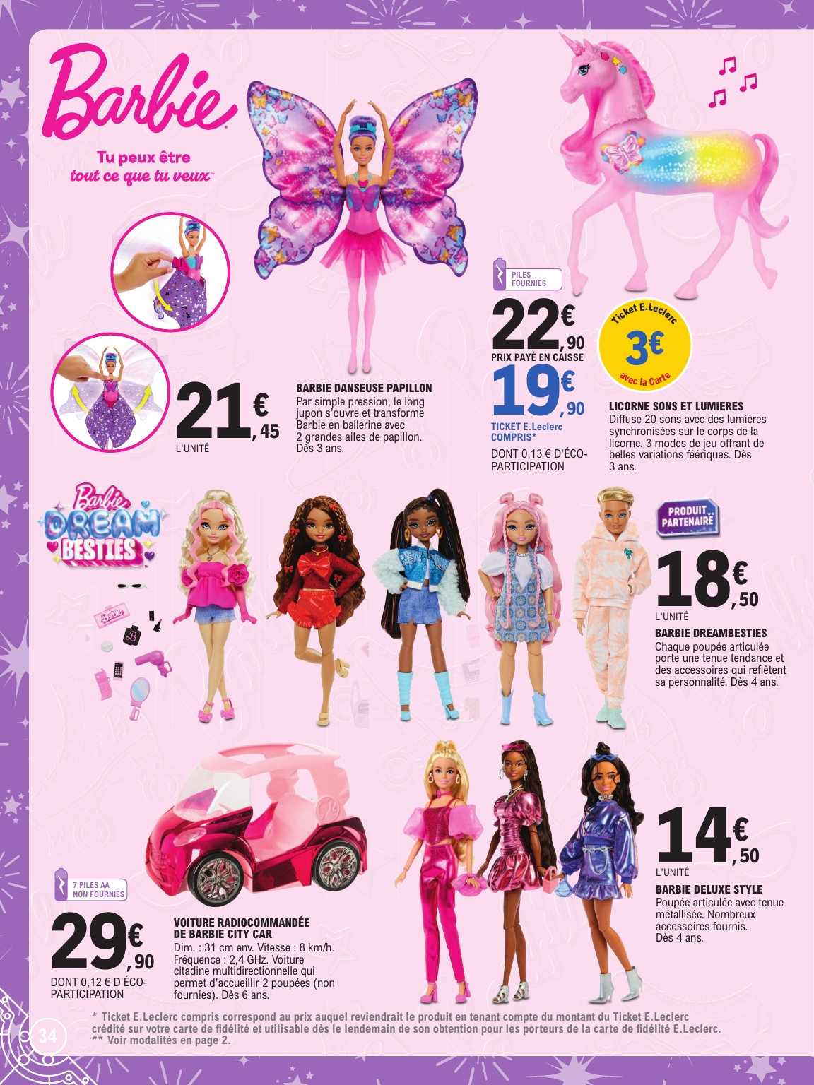 e-leclerc - Catalogue E.Leclerc - Special jouets valable du 21/10 au 06/12 - page: 34 e-leclerc - Catalogue E.Leclerc - Special jouets valable du 21/10 au 06/12 - page: 34