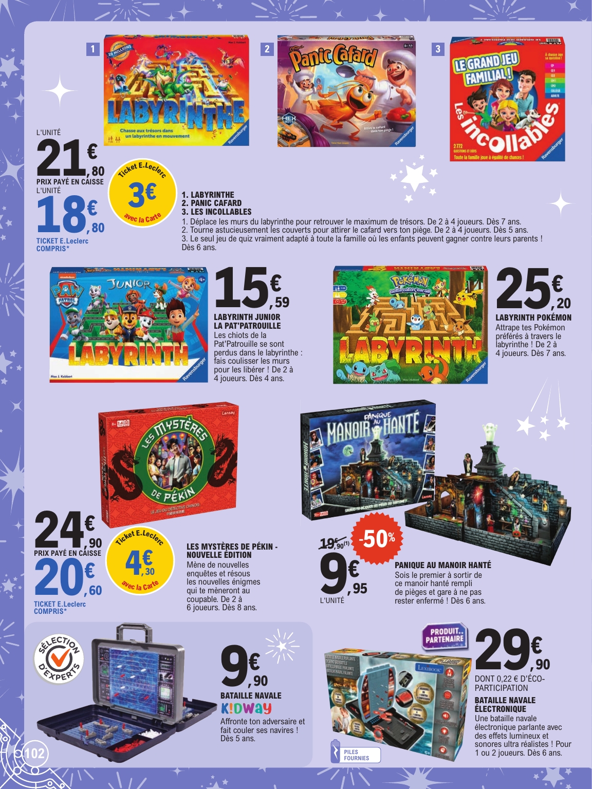 e-leclerc - Catalogue E.Leclerc - Special jouets valable du 21/10 au 06/12 - page: 102 e-leclerc - Catalogue E.Leclerc - Special jouets valable du 21/10 au 06/12 - page: 102