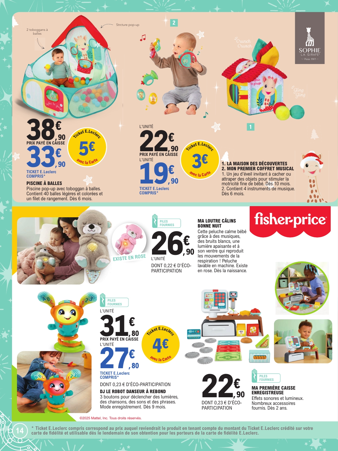 e-leclerc - Catalogue E.Leclerc - Special jouets valable du 21/10 au 06/12 - page: 14 e-leclerc - Catalogue E.Leclerc - Special jouets valable du 21/10 au 06/12 - page: 14
