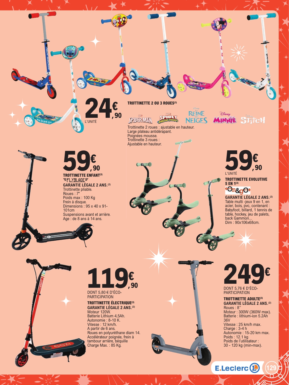 e-leclerc - Catalogue E.Leclerc - Special jouets valable du 21/10 au 06/12 - page: 129 e-leclerc - Catalogue E.Leclerc - Special jouets valable du 21/10 au 06/12 - page: 129