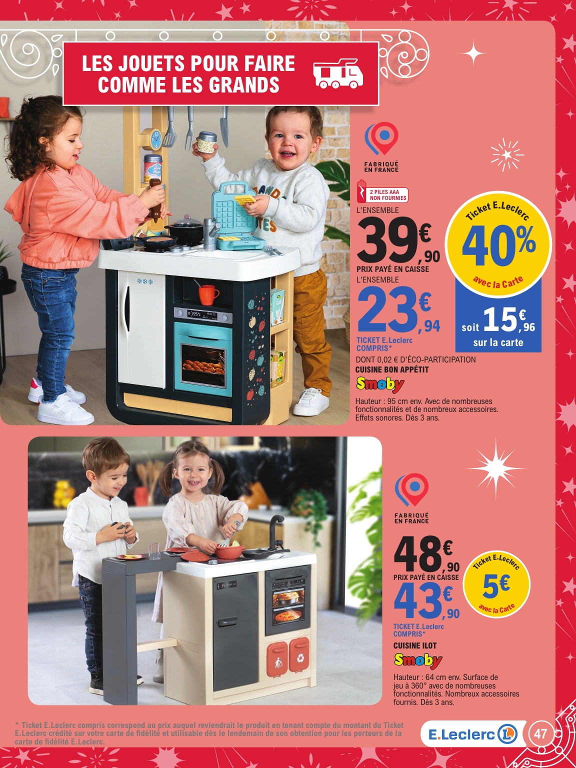 e-leclerc - Catalogue E.Leclerc - Special jouets valable du 21/10 au 06/12 - page: 47 e-leclerc - Catalogue E.Leclerc - Special jouets valable du 21/10 au 06/12 - page: 47