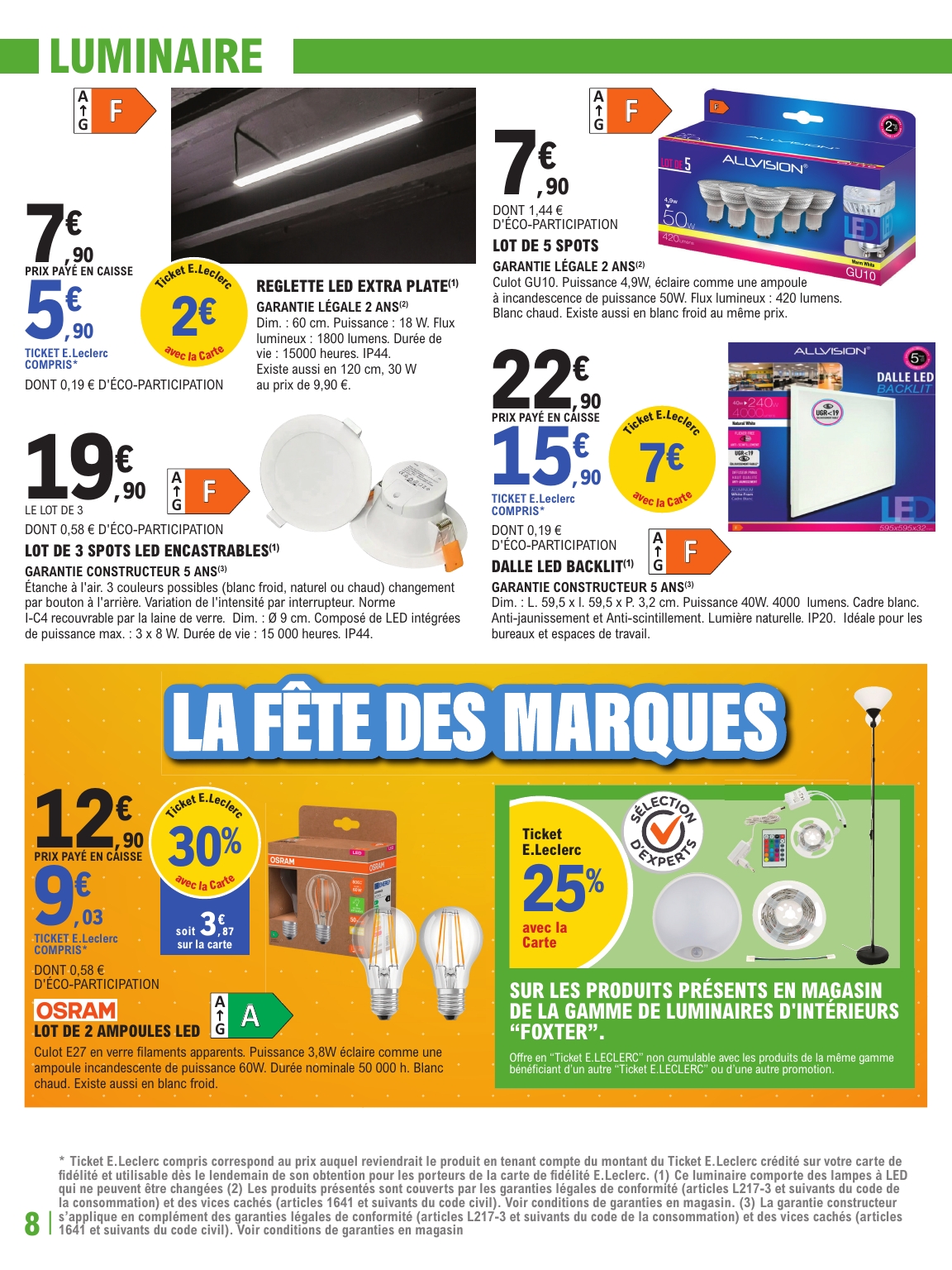 e-leclerc - Catalogue E.Leclerc - Trafic Brico valable du 21/10 au 08/11 - page: 8