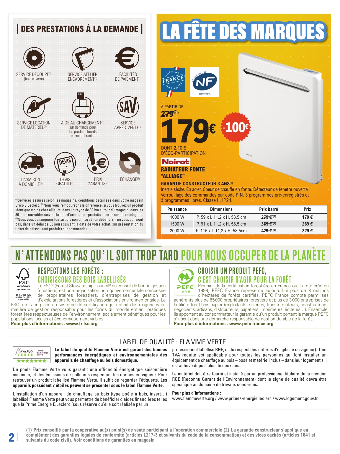 e-leclerc - Catalogue E.Leclerc - Trafic Brico valable du 21/10 au 08/11 - page: 2
