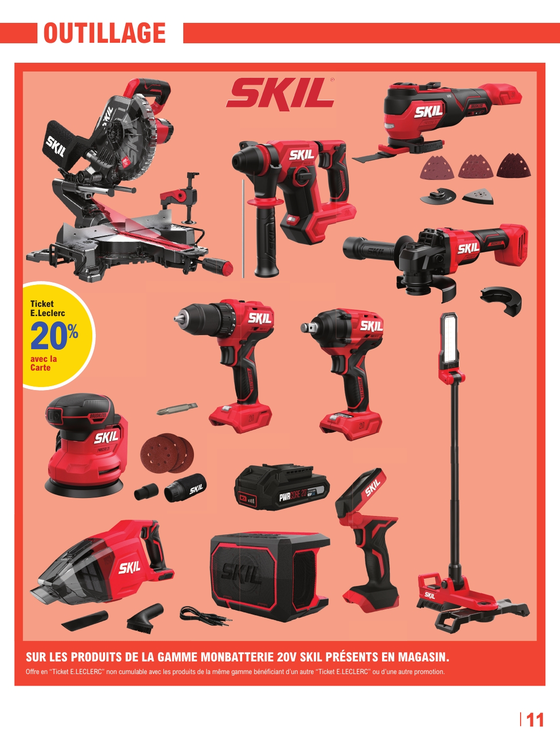 e-leclerc - Catalogue E.Leclerc - Trafic Brico valable du 21/10 au 08/11 - page: 11