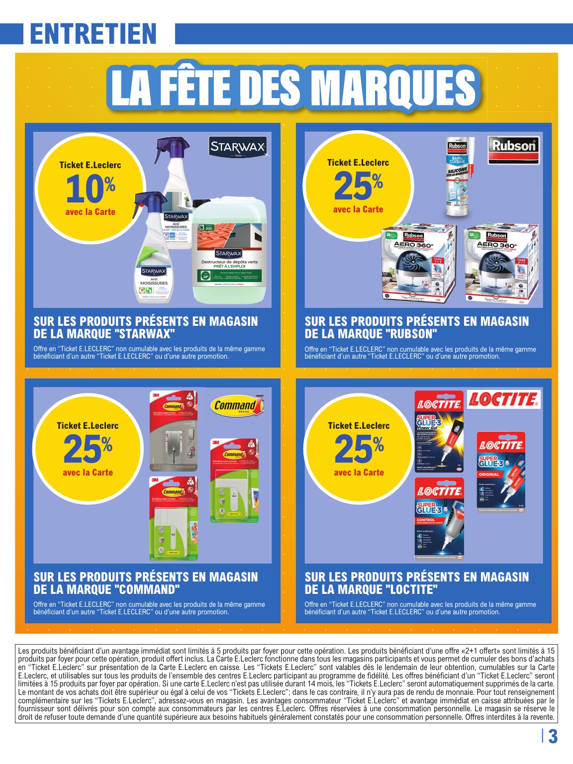 e-leclerc - Catalogue E.Leclerc - Trafic Brico valable du 21/10 au 08/11 - page: 3