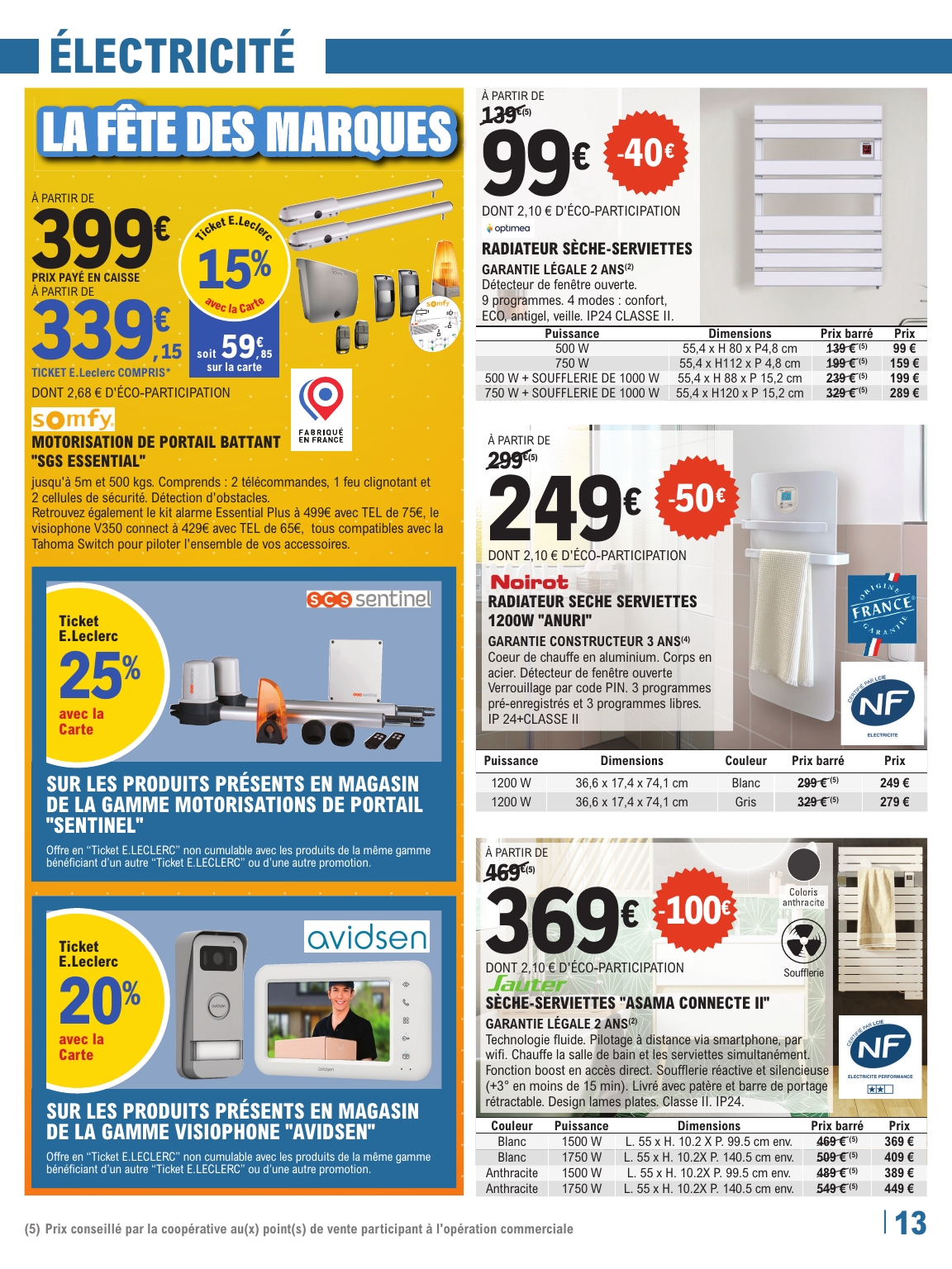 e-leclerc - Catalogue E.Leclerc - Trafic Brico valable du 21/10 au 08/11 - page: 13